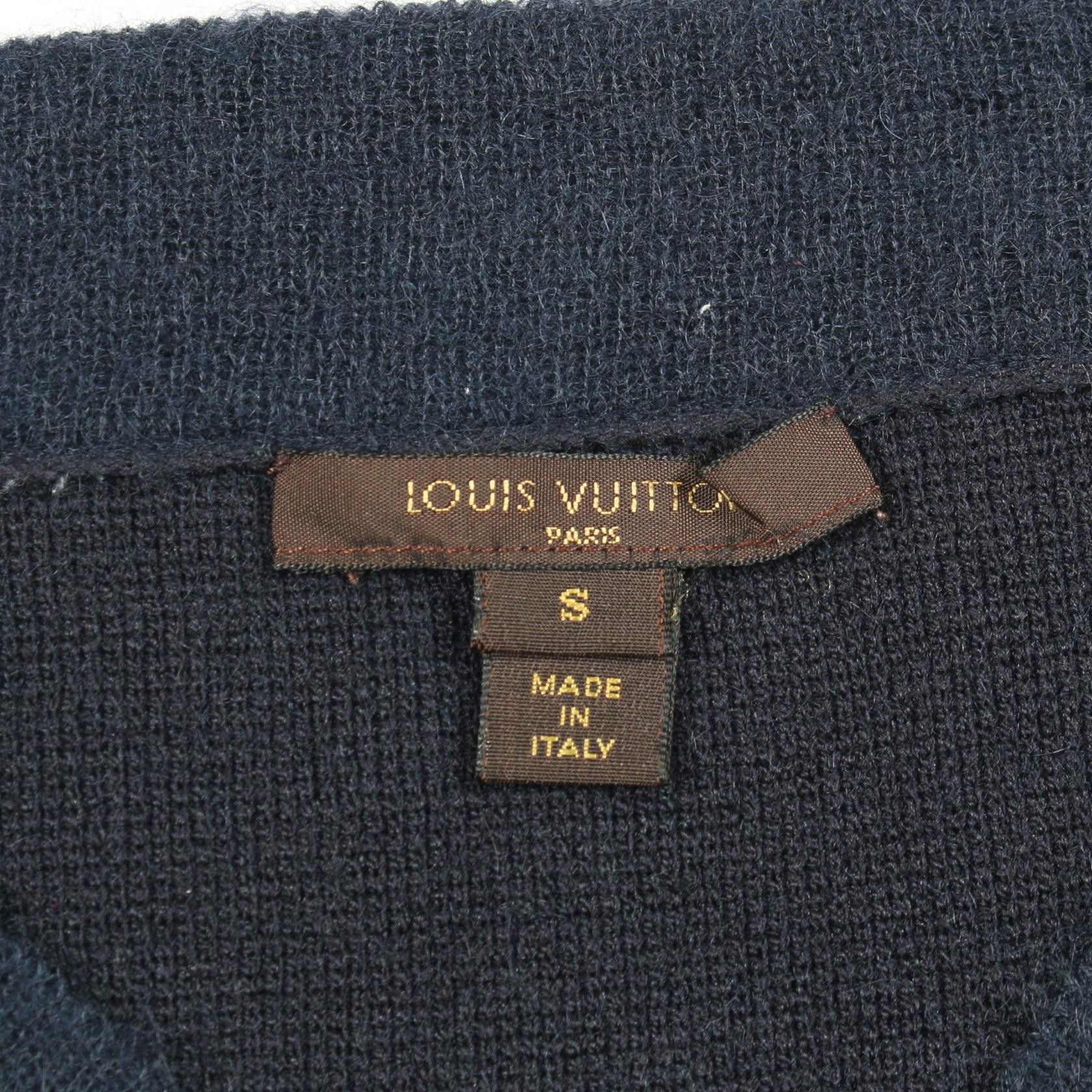 Louis Vuitton Louis Vuitton Louis Vuitton Wool Mohair Knit Top Textile Tops RW0524 DUTY FREE for USA Size ONE SIZE - 3 Thumbnail