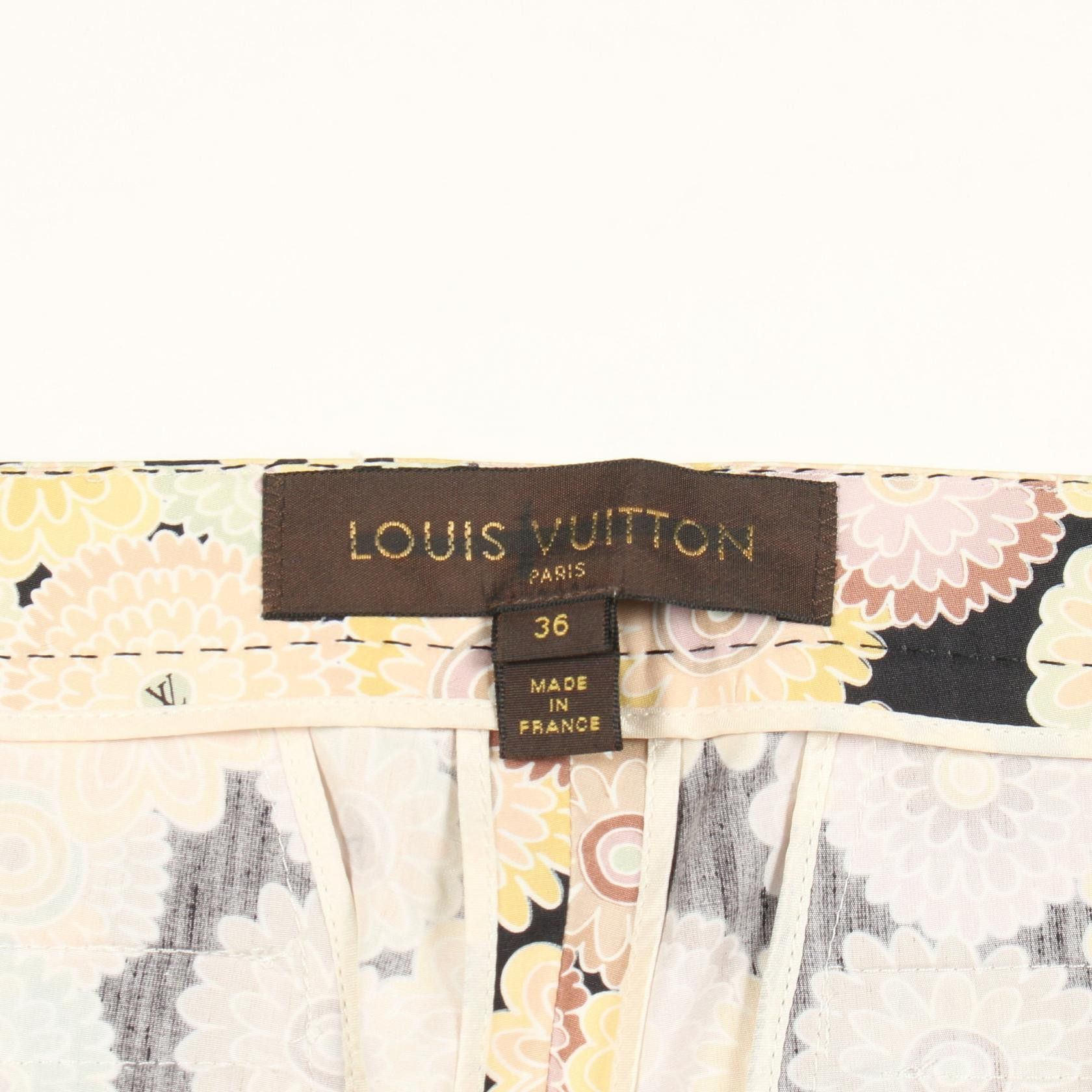 Louis Vuitton Louis Vuitton Louis Vuitton Cotton Pants Textile Bottoms RW0614 DUTY FREE for USA Size ONE SIZE - 3 Thumbnail