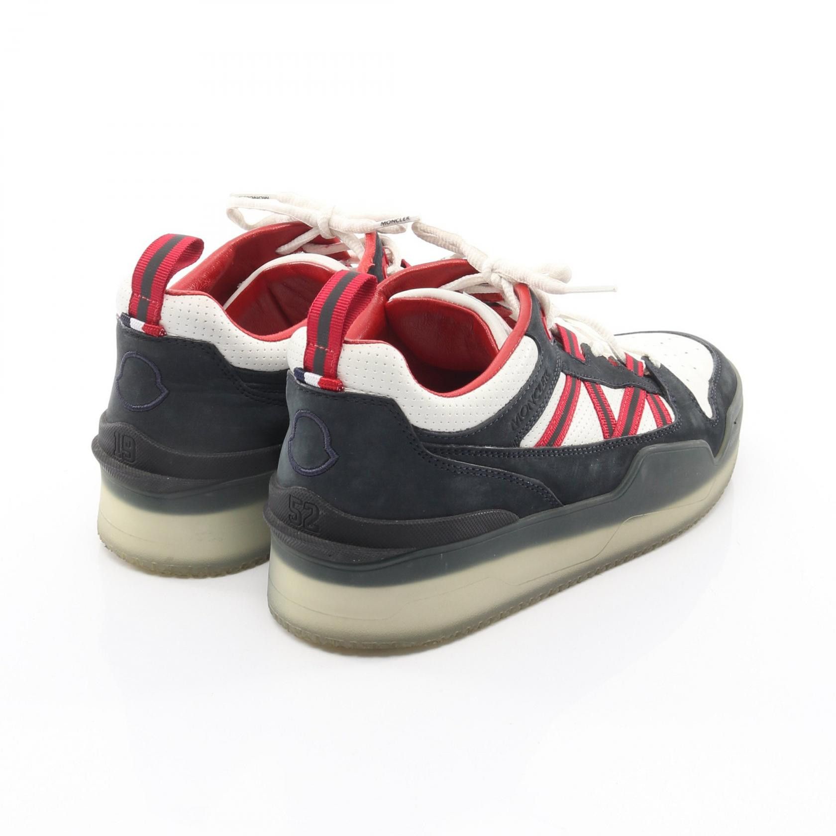 Moncler Moncler Moncler PIVOT LOW Leather Sneakers Leather Shoes PIVOT LOW DUTY FREE for USA Size ONE SIZE - 2 Thumbnail