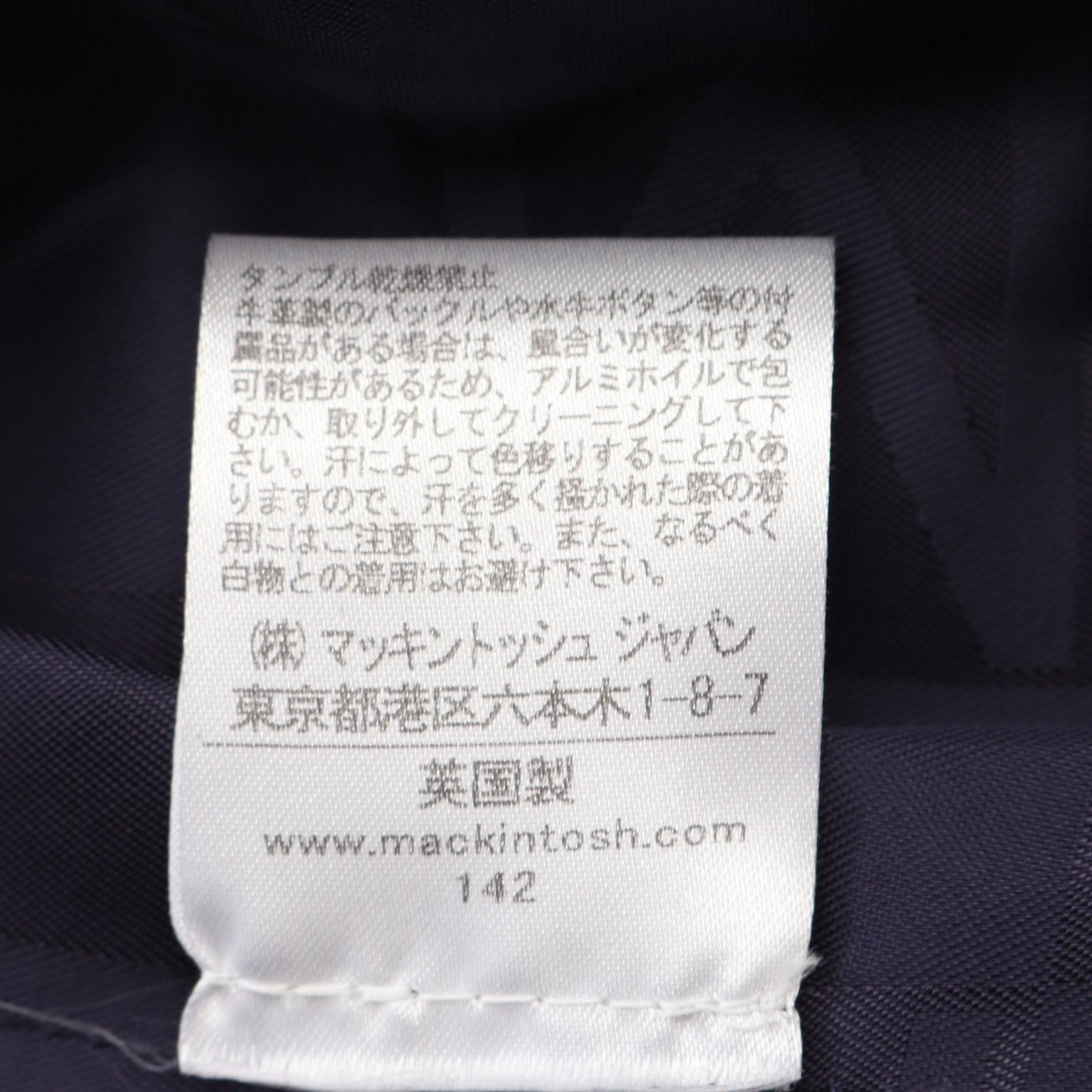 Mackintosh Mackintosh Mackintosh Wool Coat Textile Outerwear DUTY FREE for USA Size ONE SIZE - 4 Thumbnail