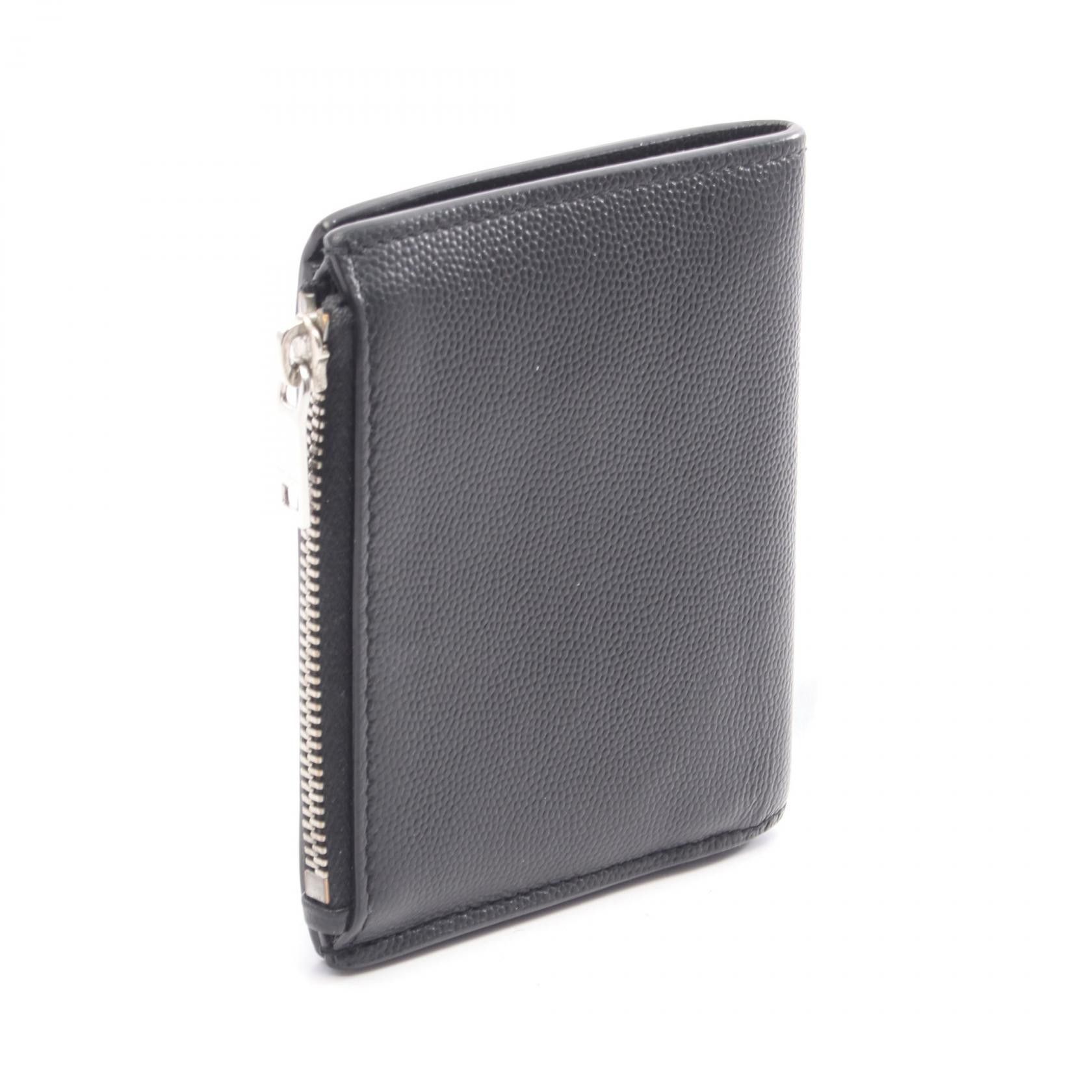 Yves Saint Laurent Yves Saint Laurent Saint Laurent Paris Leather Bifold Wallet Leather Short Wallet DUTY FREE for USA Size ONE SIZE - 2 Thumbnail