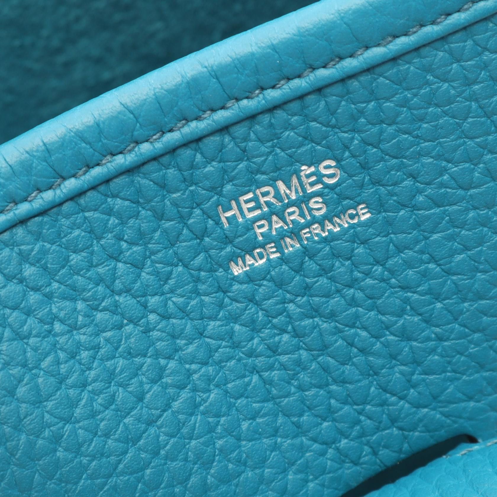 Hermes Hermes Hermes Evelyne 3 GM Calfskin Shoulder Bag Leather Shoulder Bag Q DUTY FREE for USA Size ONE SIZE - 4 Thumbnail