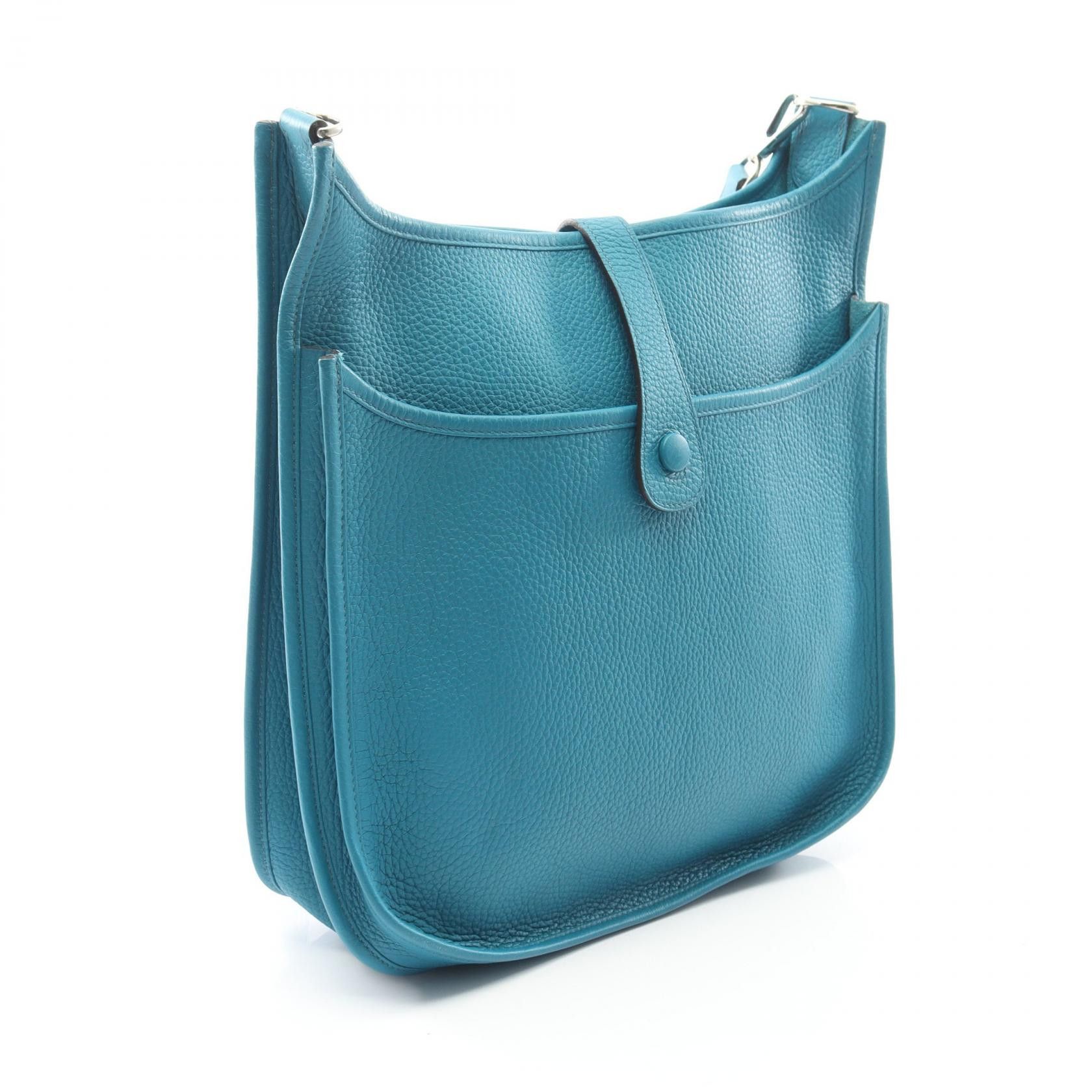 Hermes Hermes Hermes Evelyne 3 GM Calfskin Shoulder Bag Leather Shoulder Bag Q DUTY FREE for USA Size ONE SIZE - 2 Thumbnail