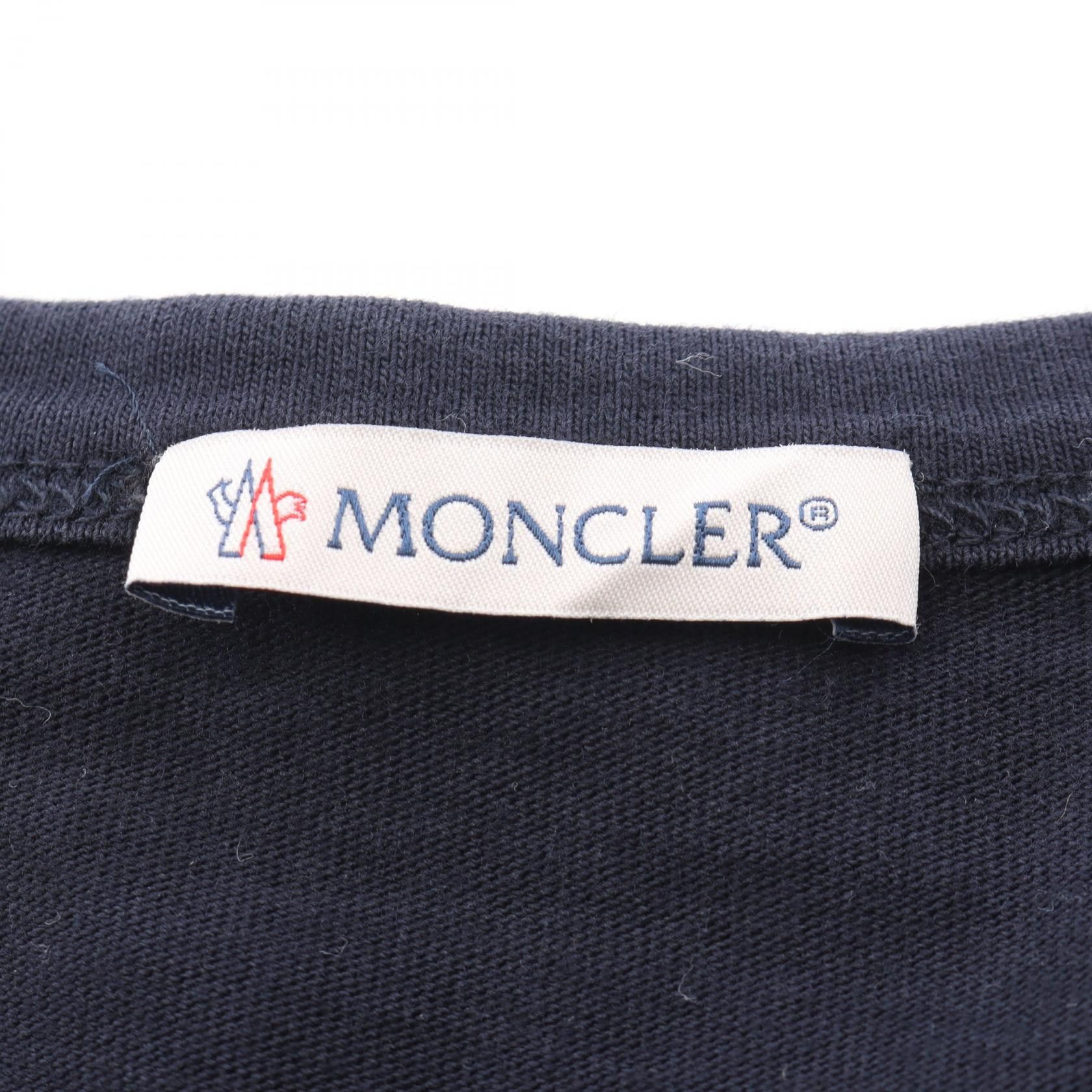 Moncler Moncler Moncler Cotton T Shirt Textile T-Shirts 8C75410 DUTY FREE for USA Size ONE SIZE - 3 Thumbnail
