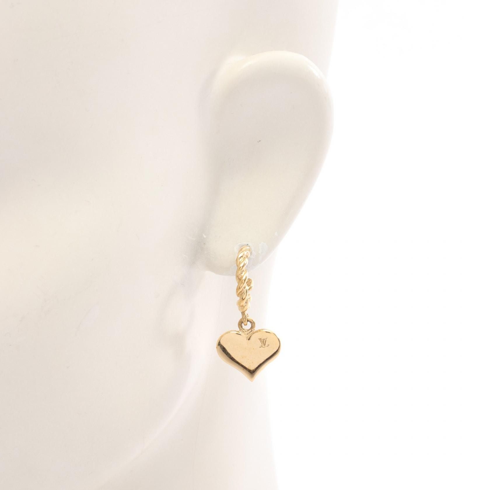Louis Vuitton Louis Vuitton Louis Vuitton Sweet Monogram Earrings Metal Earrings M65754 DUTY FREE for USA Size ONE SIZE - 4 Thumbnail