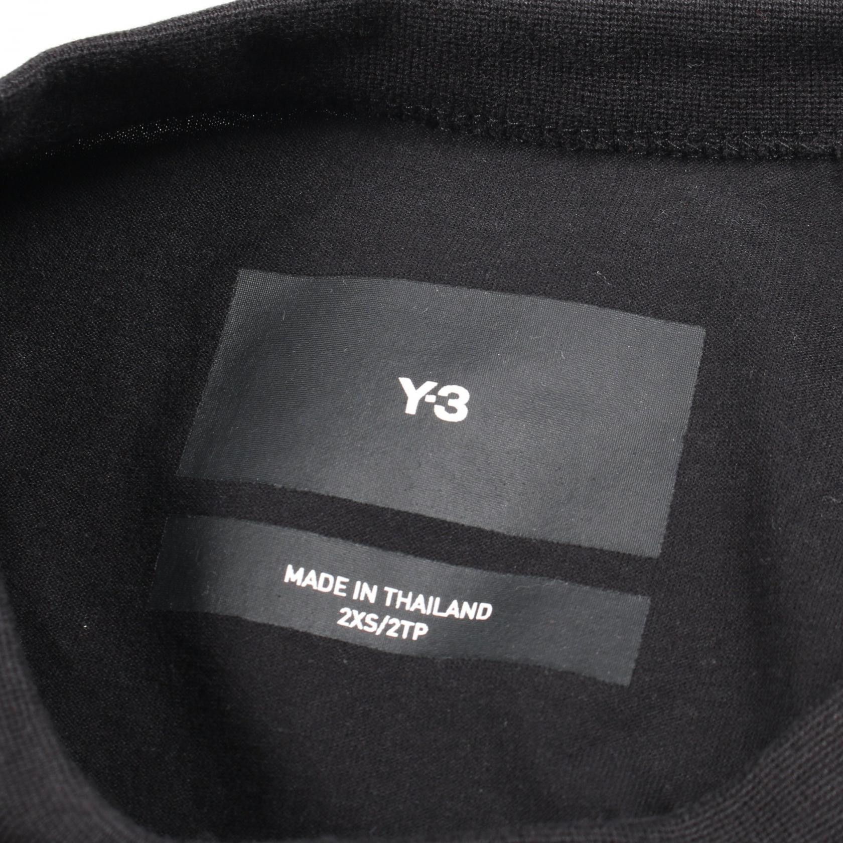 Other Other Y-3 Cotton Long Sleeve T Shirt Textile T-Shirts DUTY FREE for USA Size ONE SIZE - 3 Thumbnail