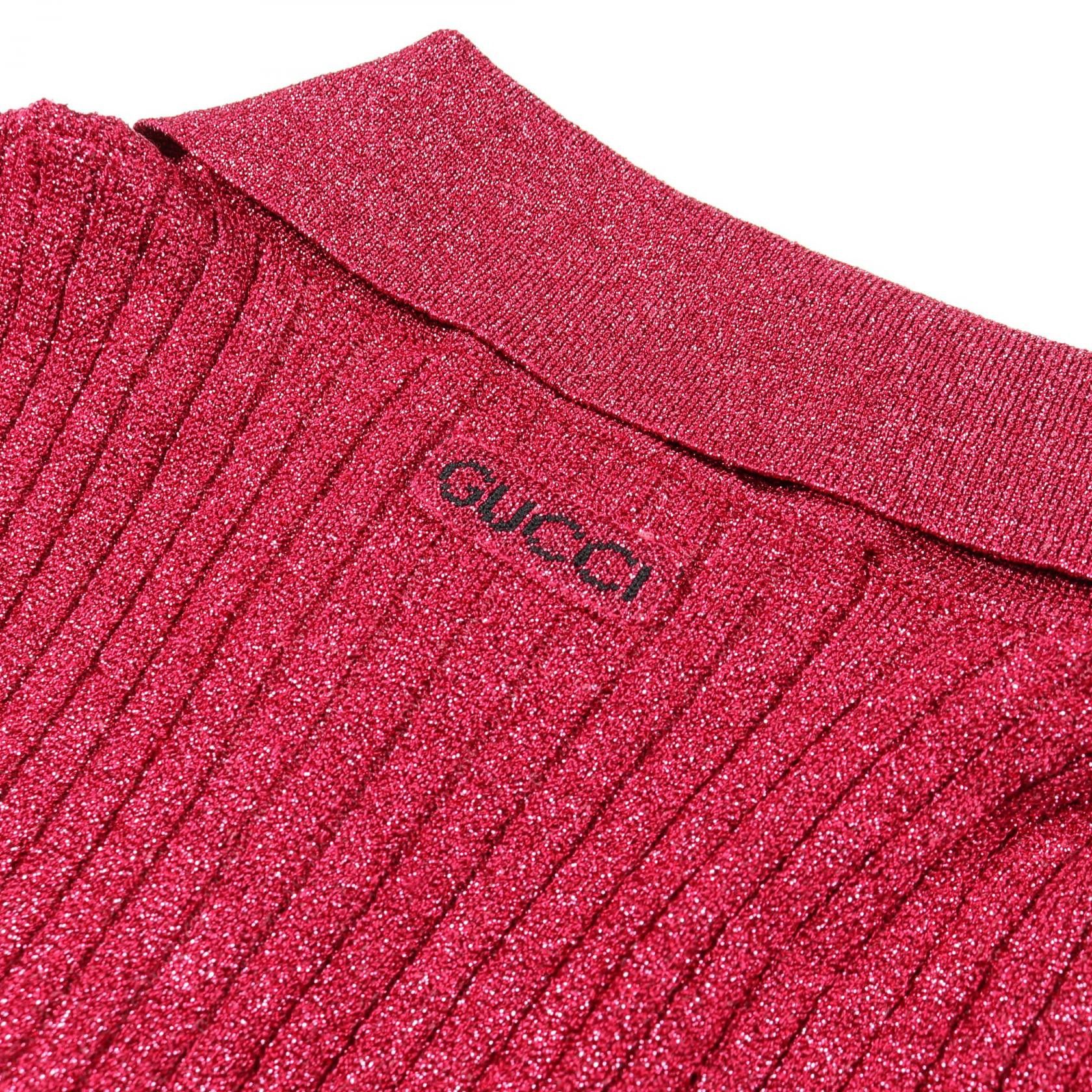 Gucci Gucci Gucci Rayon Knit Top Textile Tops 782111 DUTY FREE for USA Size ONE SIZE - 7 Thumbnail