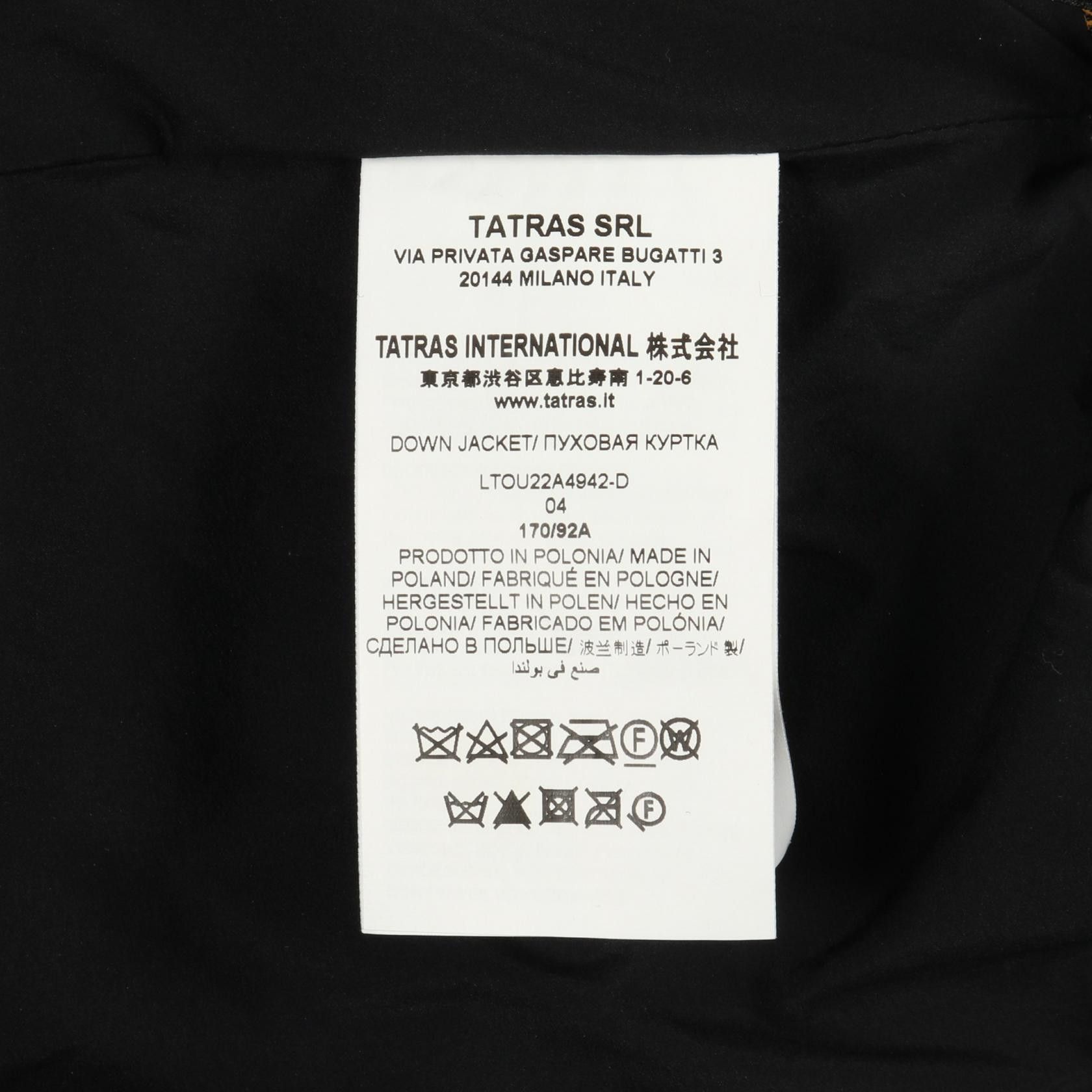 Other Other TATRAS CIMA Nylon Down Jacket Textile Outerwear DUTY FREE for USA Size ONE SIZE - 4 Thumbnail