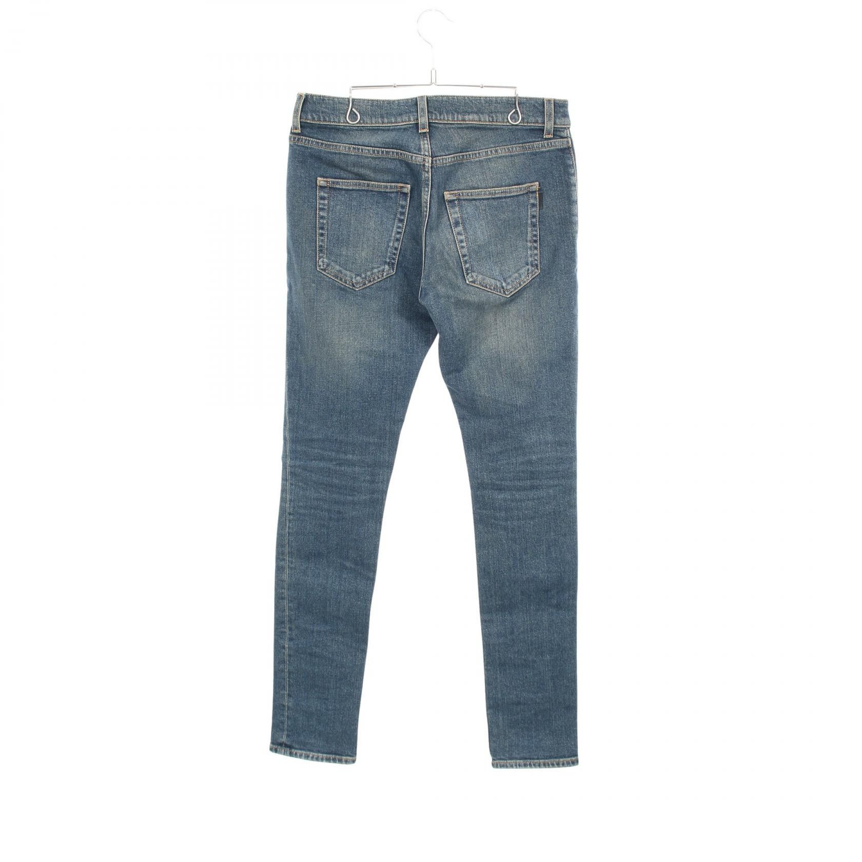 Other Other Saint Laurent Paris Cotton Denim Pants Textile Jeans DUTY FREE for USA Size ONE SIZE - 2 Thumbnail
