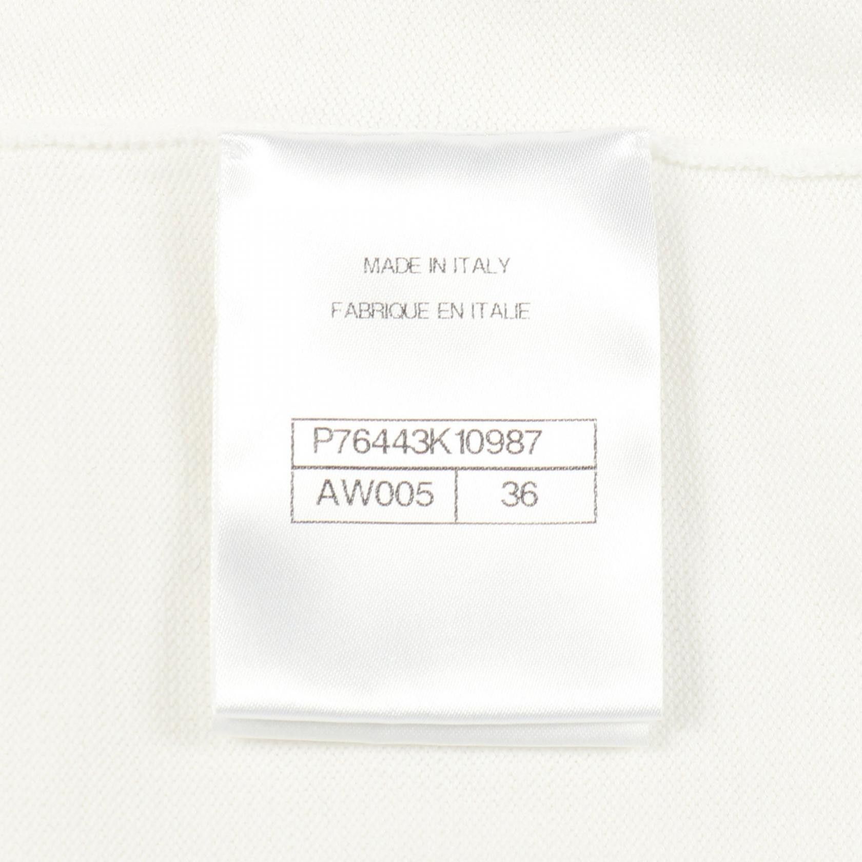 Chanel Chanel Chanel Star Coco Mark Cotton T Shirt Textile T-Shirts P76443K10987 DUTY FREE for USA Size ONE SIZE - 5 Thumbnail