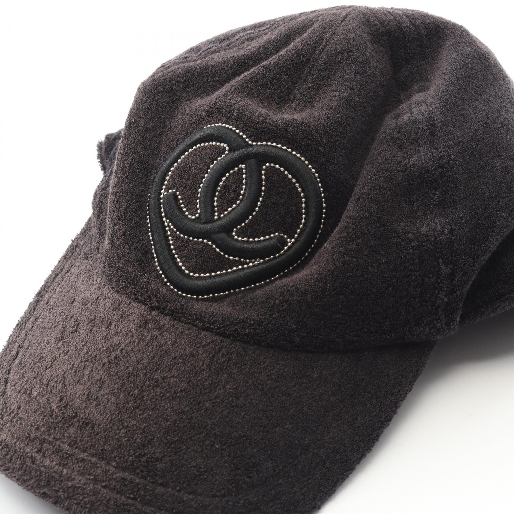 Chanel Chanel Chanel Coco Mark Heart Cotton Cap Textile Hats DUTY FREE for USA Size ONE SIZE - 6 Thumbnail