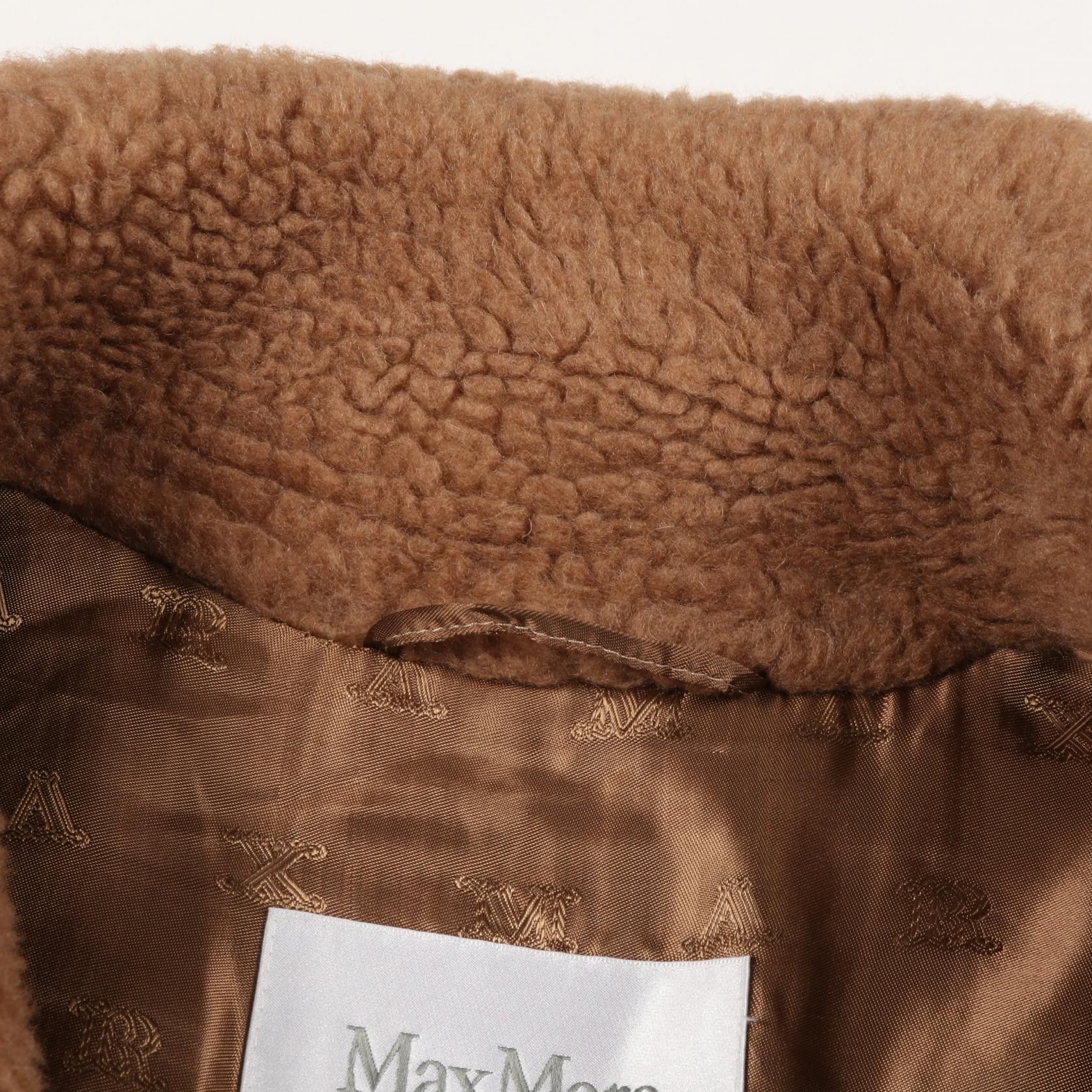 Max Mara Max Mara Max Mara TEDDY silk camel vest Textile Outerwear 127102116 DUTY FREE for USA Size ONE SIZE - 6 Thumbnail
