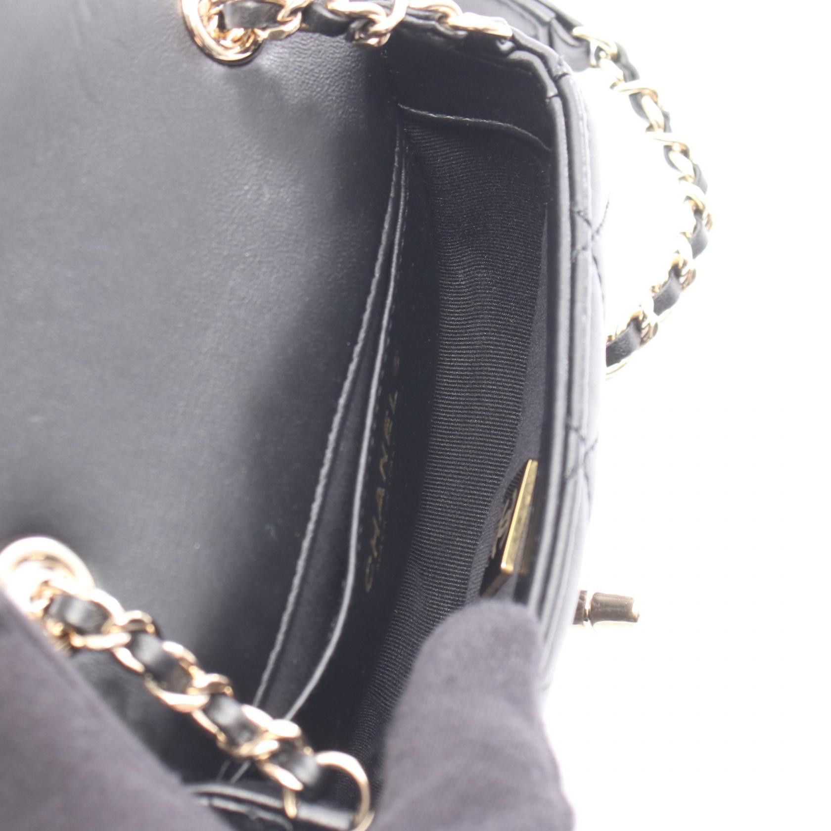 Chanel Chanel Chanel Matelasse Leather Mini Shoulder Bag Leather Shoulder Bag DUTY FREE for USA Size ONE SIZE - 3 Thumbnail