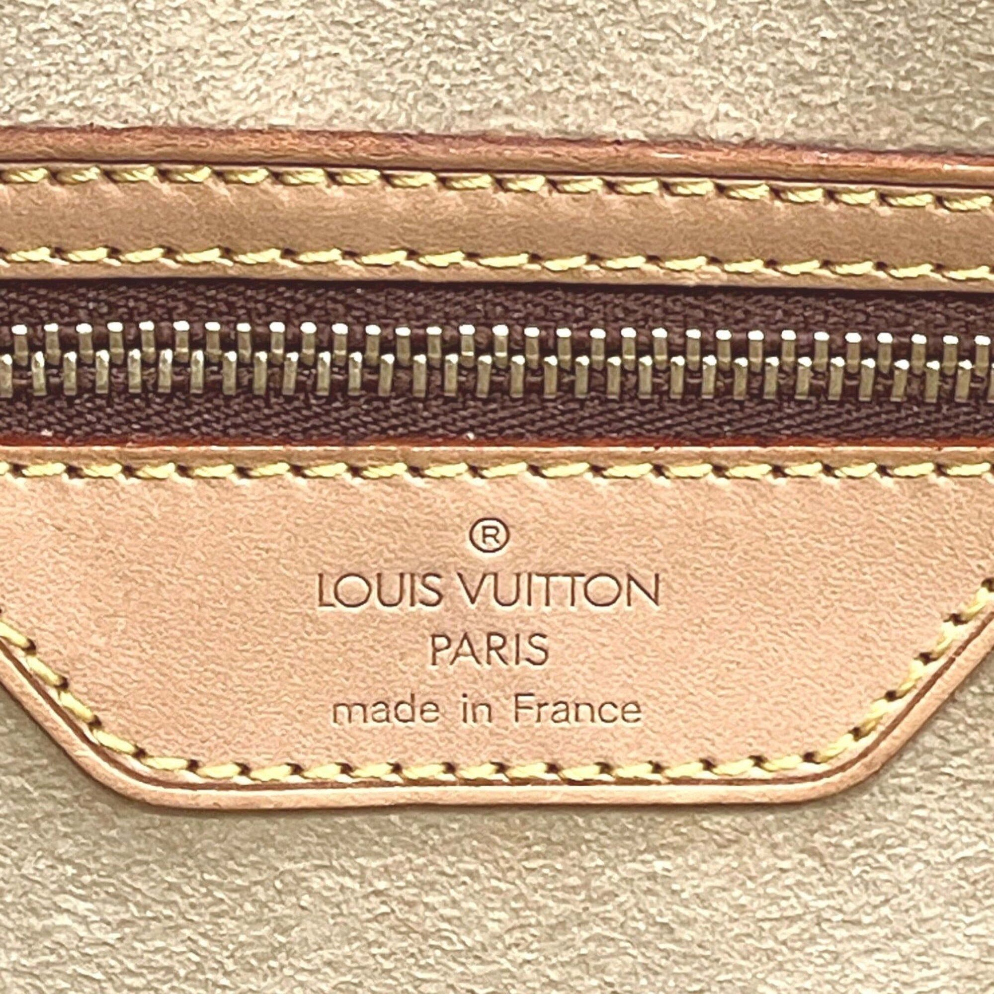 Louis Vuitton Louis Vuitton Babylon Tote Bag, Monogram Leather, M51102 Size ONE SIZE - 4 Thumbnail