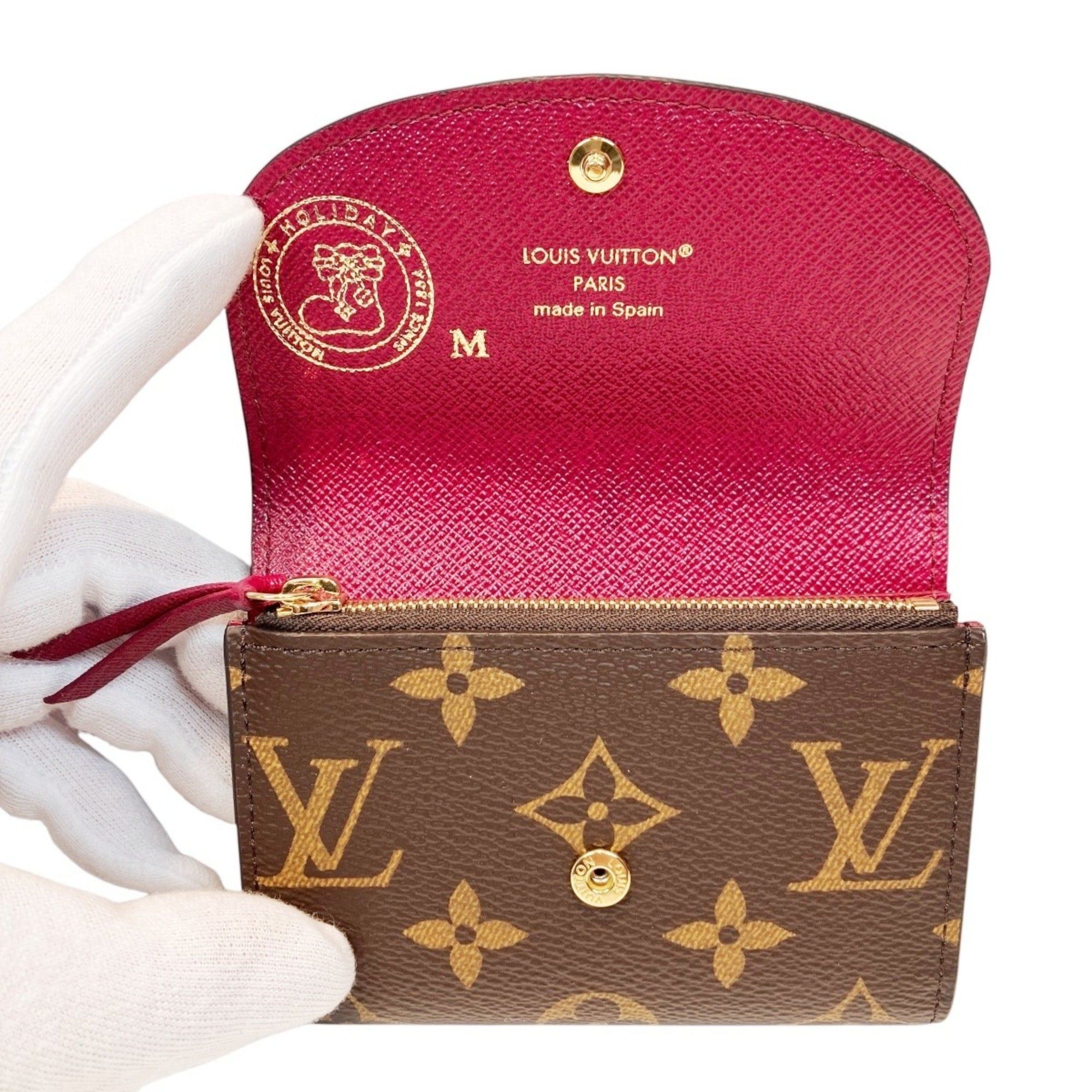 Louis Vuitton Louis Vuitton Portemonnaie Rosalie Wallet/Coin Case, Monogram Canvas, M41939 Size ONE SIZE - 3 Thumbnail
