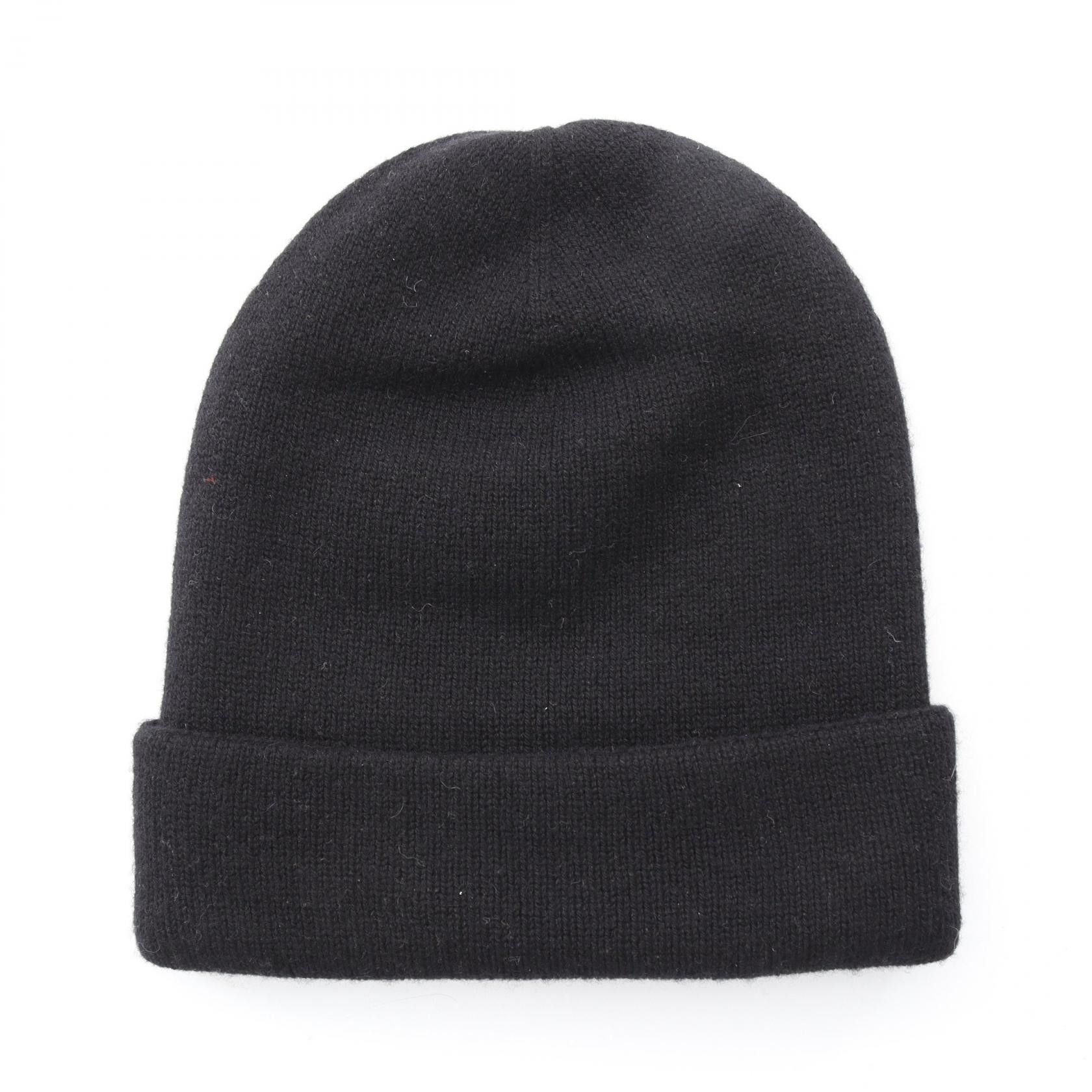 Chanel Chanel Chanel Coco Mark Cashmere Knit Cap Textile Hats DUTY FREE for USA Size ONE SIZE - 2 Thumbnail