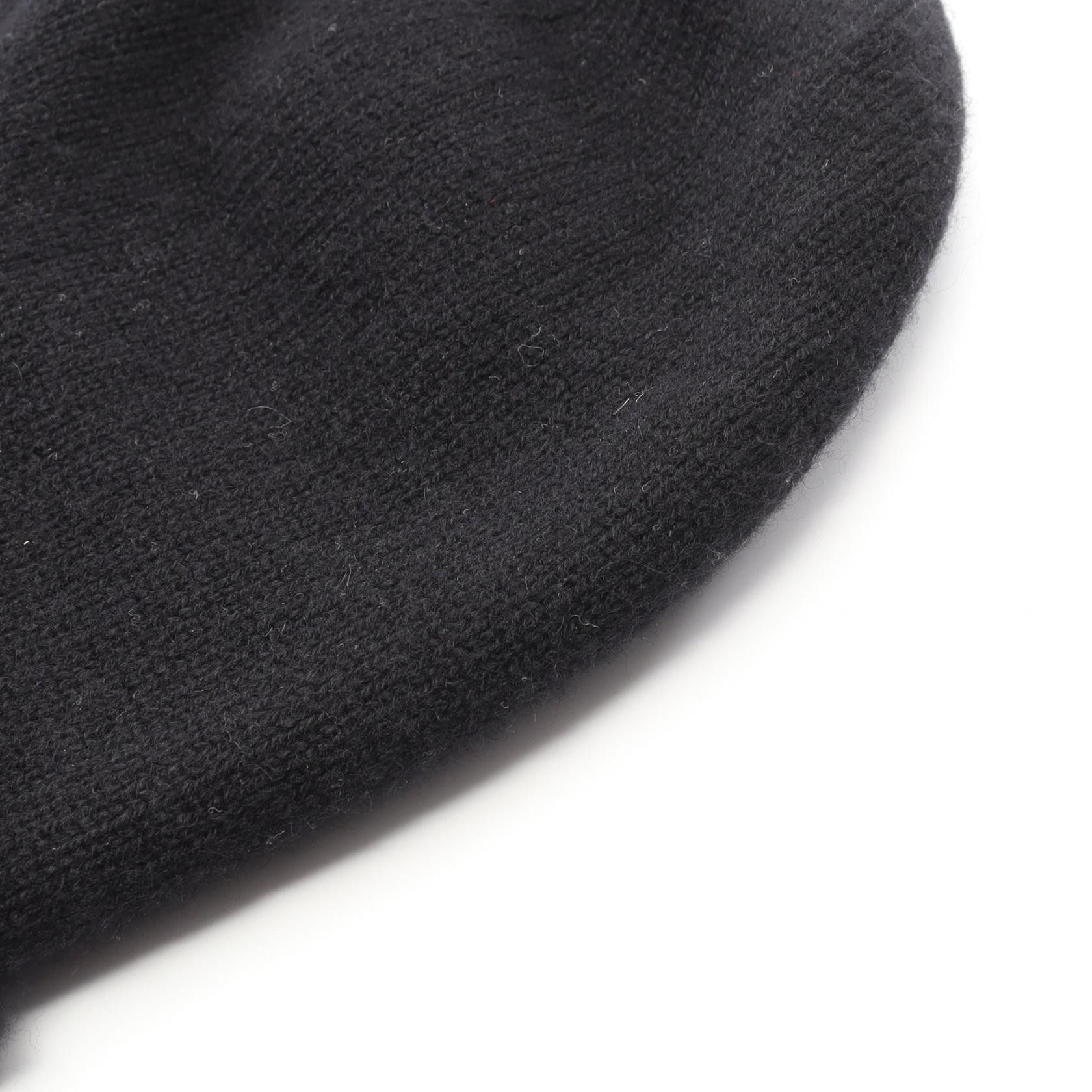 Chanel Chanel Chanel Coco Mark Cashmere Knit Cap Textile Hats DUTY FREE for USA Size ONE SIZE - 6 Thumbnail