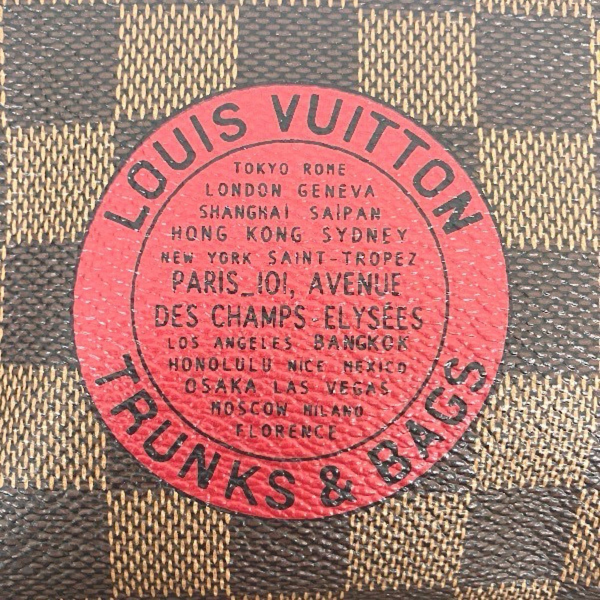 Louis Vuitton Louis Vuitton Mini Pochette Accessoires Shoulder Bag, Damier, N58011 Size ONE SIZE - 9 Thumbnail
