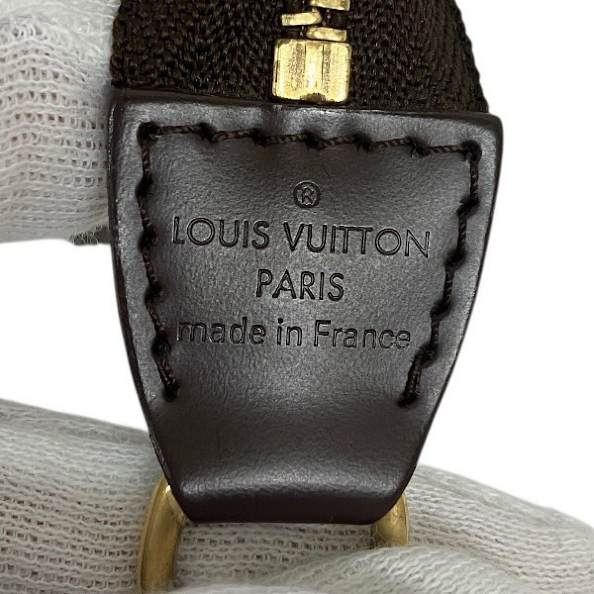 Louis Vuitton Louis Vuitton Mini Pochette Accessoires Shoulder Bag, Damier, N58011 Size ONE SIZE - 4 Thumbnail