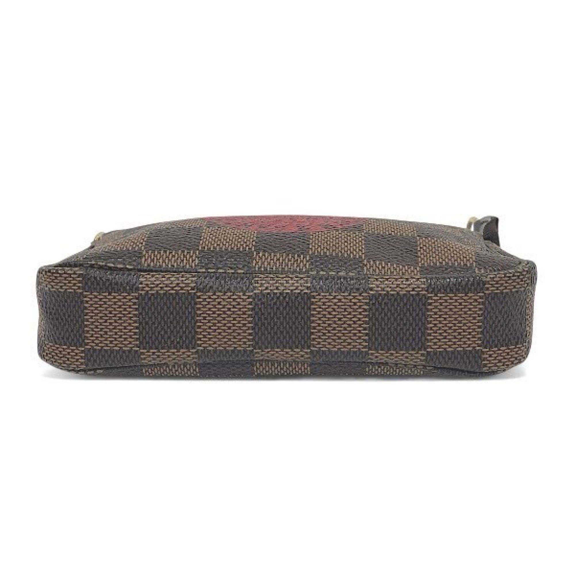 Louis Vuitton Louis Vuitton Mini Pochette Accessoires Shoulder Bag, Damier, N58011 Size ONE SIZE - 3 Thumbnail