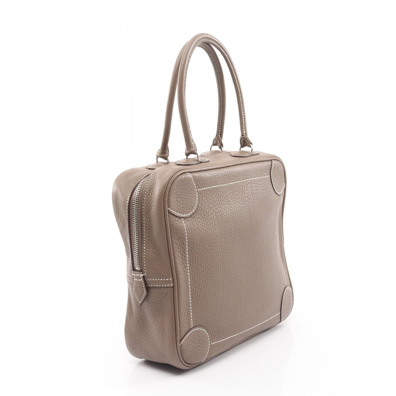 Hermes Hermes Hermes Omnibus PM Calfskin Handbag Leather Handbag J DUTY FREE for USA Size ONE SIZE - 2 Thumbnail