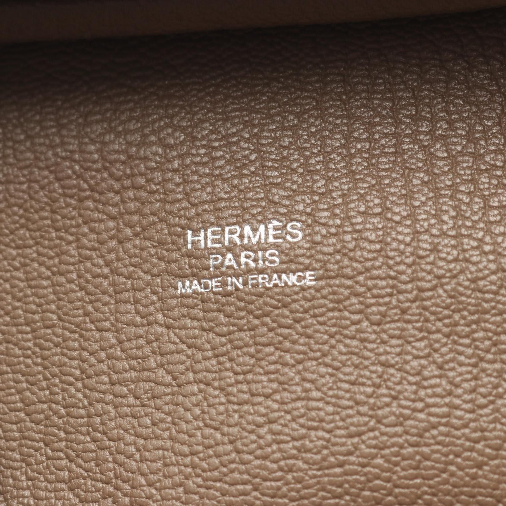Hermes Hermes Hermes Omnibus PM Calfskin Handbag Leather Handbag J DUTY FREE for USA Size ONE SIZE - 4 Thumbnail