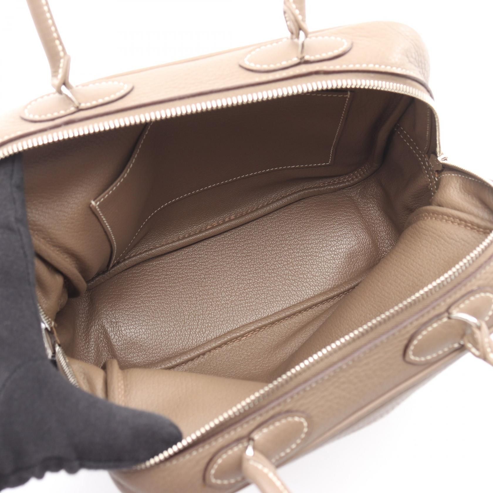 Hermes Hermes Hermes Omnibus PM Calfskin Handbag Leather Handbag J DUTY FREE for USA Size ONE SIZE - 3 Thumbnail