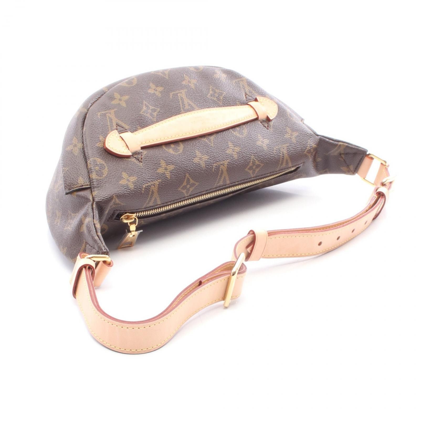 Louis Vuitton Louis Vuitton Louis Vuitton Bumbag Monogram Waist Bag Textile Belt Bag M43644 DUTY FREE for USA Size ONE SIZE - 2 Thumbnail