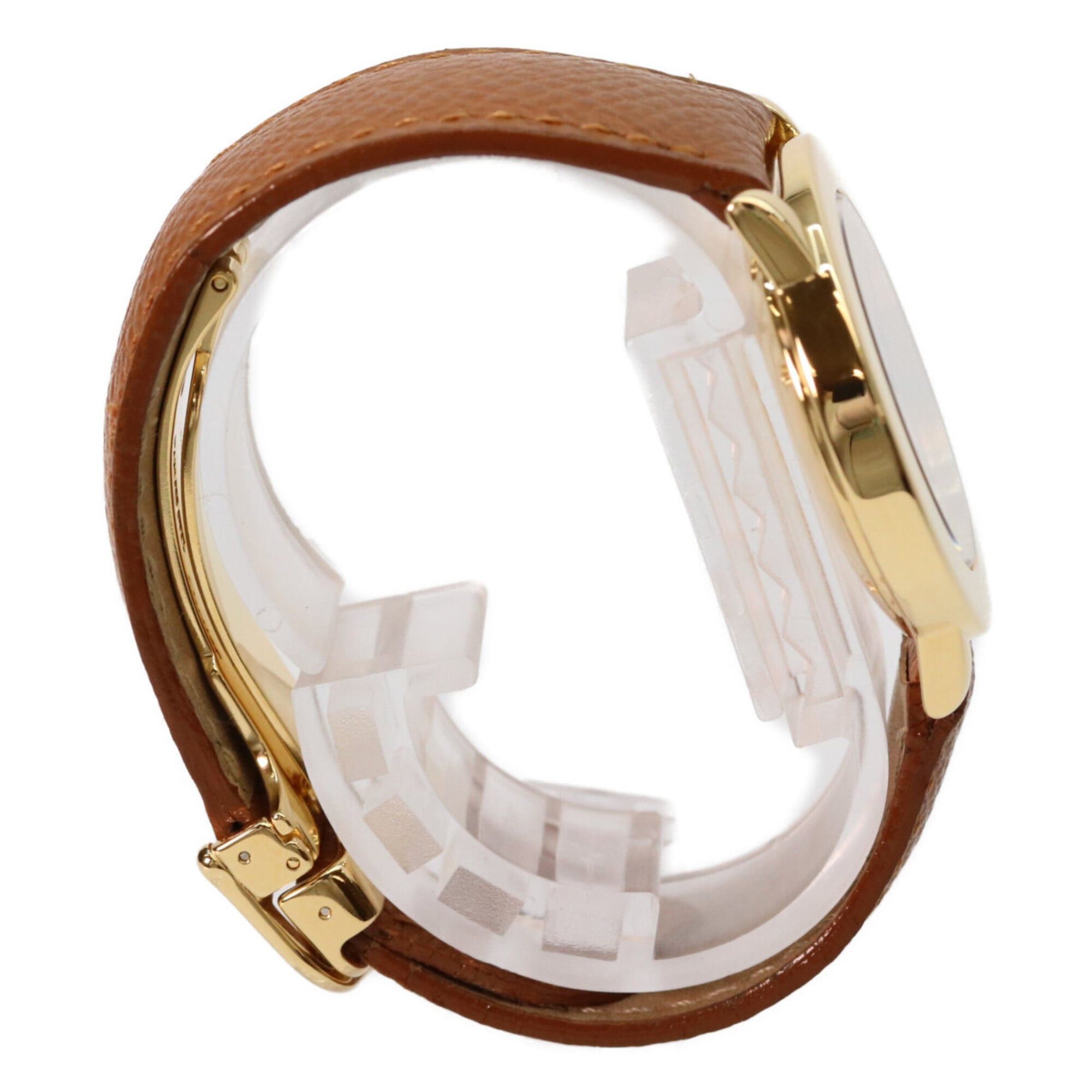 Cartier Cartier W1006922 925 Must de Ronde LM Vermeil Small Seconds Trinity Watch Gold Ivory Dial Ladies Size ONE SIZE - 3 Thumbnail