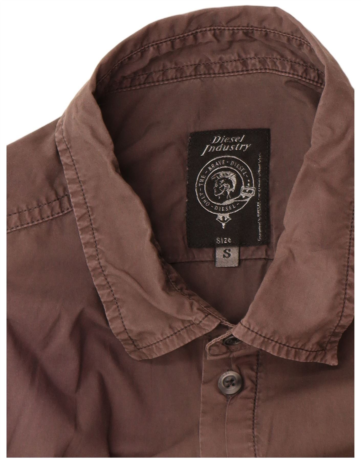 Diesel Mens Shirt Small Grey Size US S / EU 44-46 / 1 - 4 Thumbnail