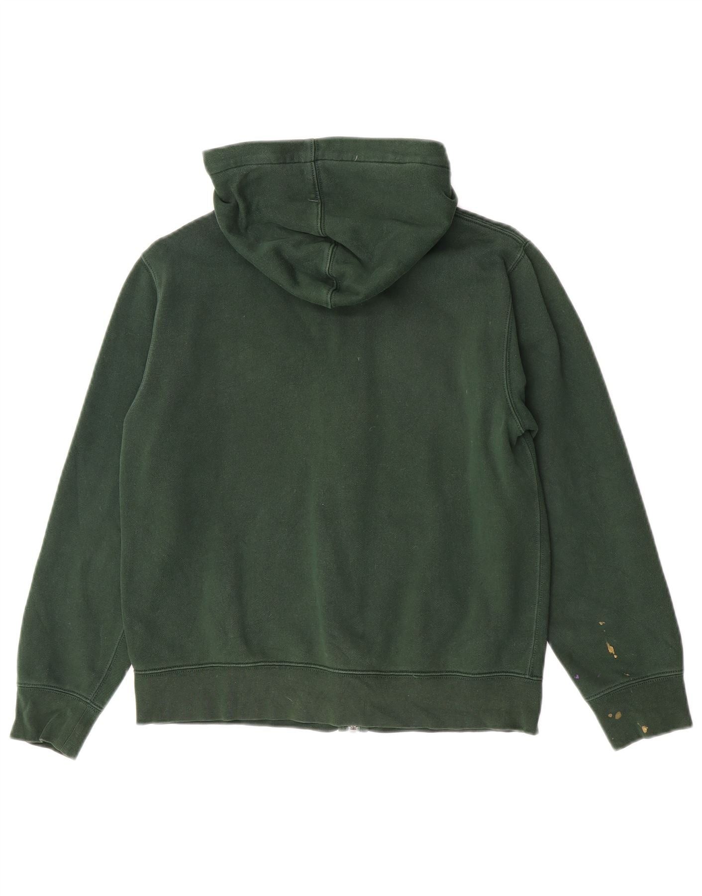 Polo Ralph Lauren Boys Graphic Zip Hoodie Sweater 14-15 Years Large Green Size L / US 10 / IT 46 - 2 Thumbnail