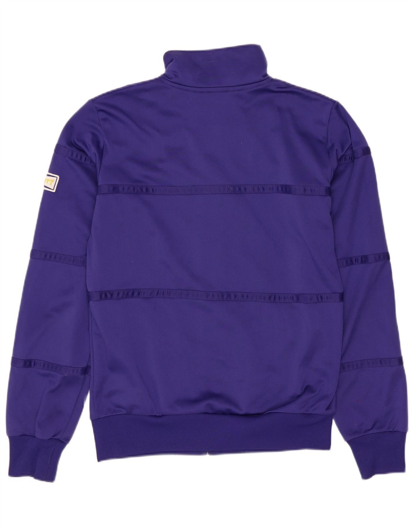 Carhartt Womens Tracksuit Top Jacket UK 10 Small Purple Chevron Polye Size S / US 4 / IT 40 - 2 Thumbnail