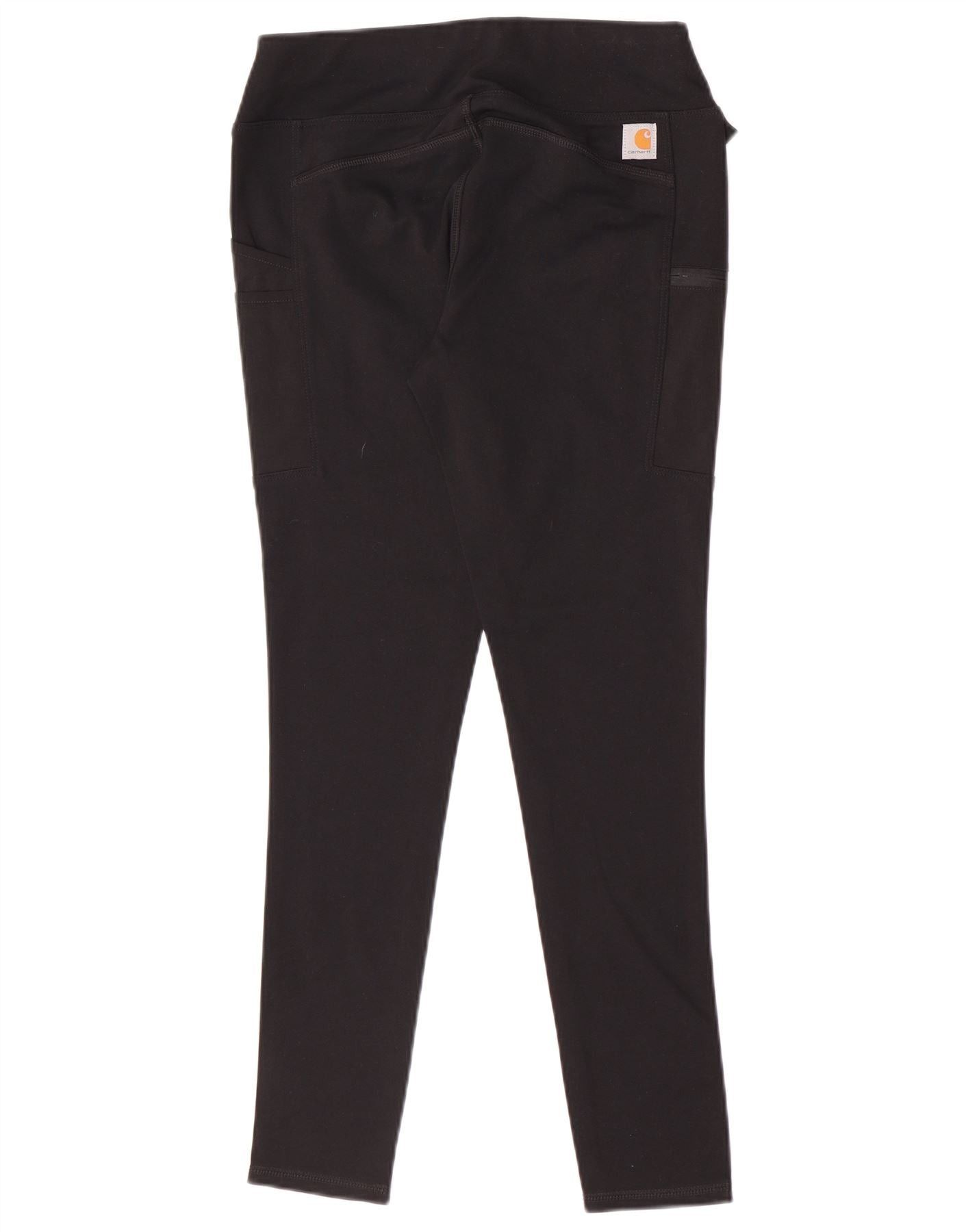 Carhartt Womens Fitted Leggings US 4/6 Small Black Size 27" / US 4 / IT 40 - 2 Thumbnail