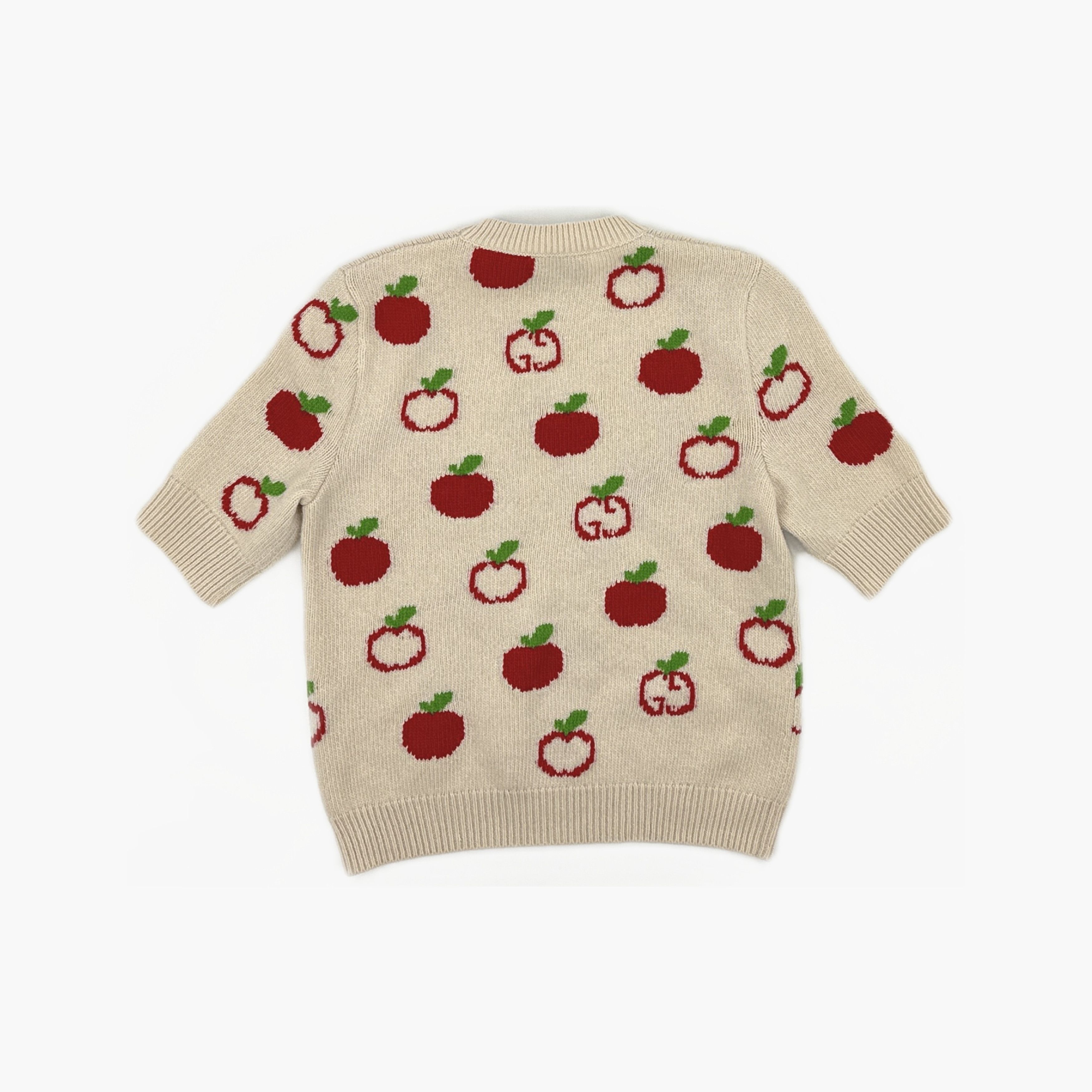 Gucci Gucci Apple Pattern Sweater IT 40 Size S / US 4 / IT 40 - 2 Thumbnail