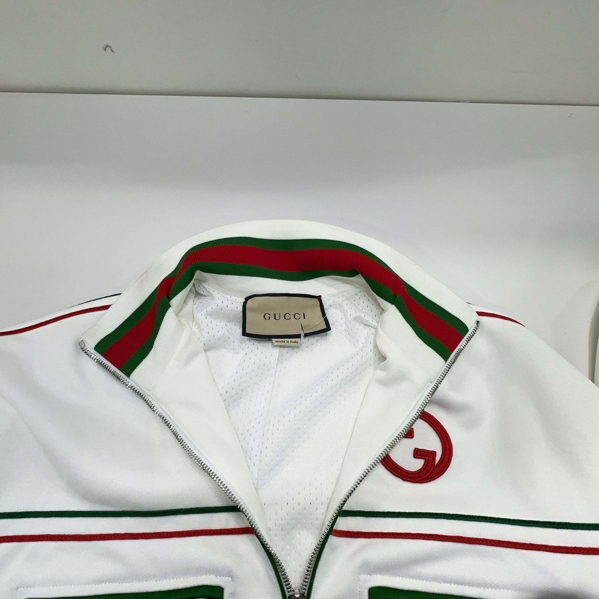 Gucci Gucci Web Logo Track Jacket Size M Size M / US 6-8 / IT 42-44 - 8 Thumbnail