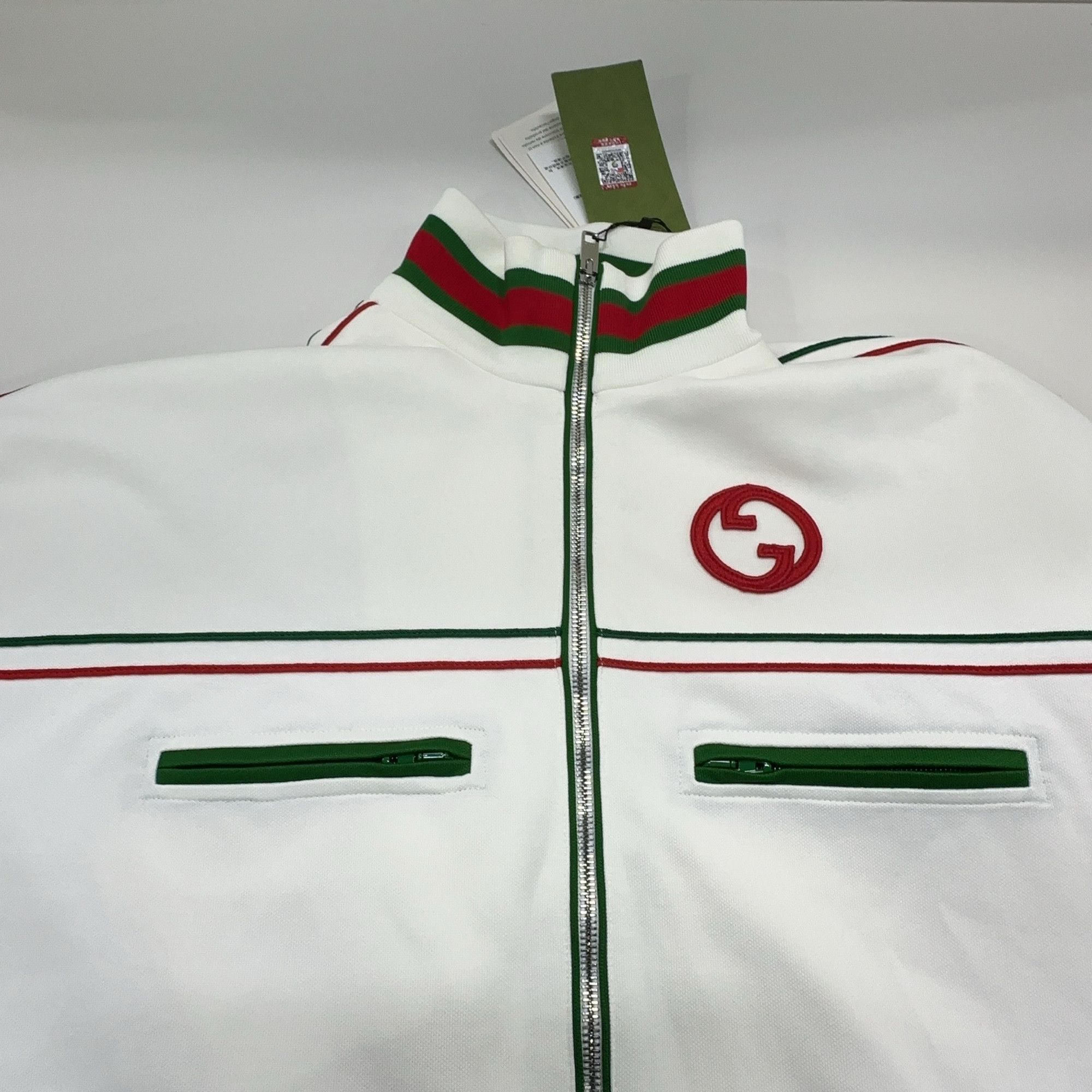 Gucci Gucci Web Logo Track Jacket Size M Size M / US 6-8 / IT 42-44 - 9 Thumbnail