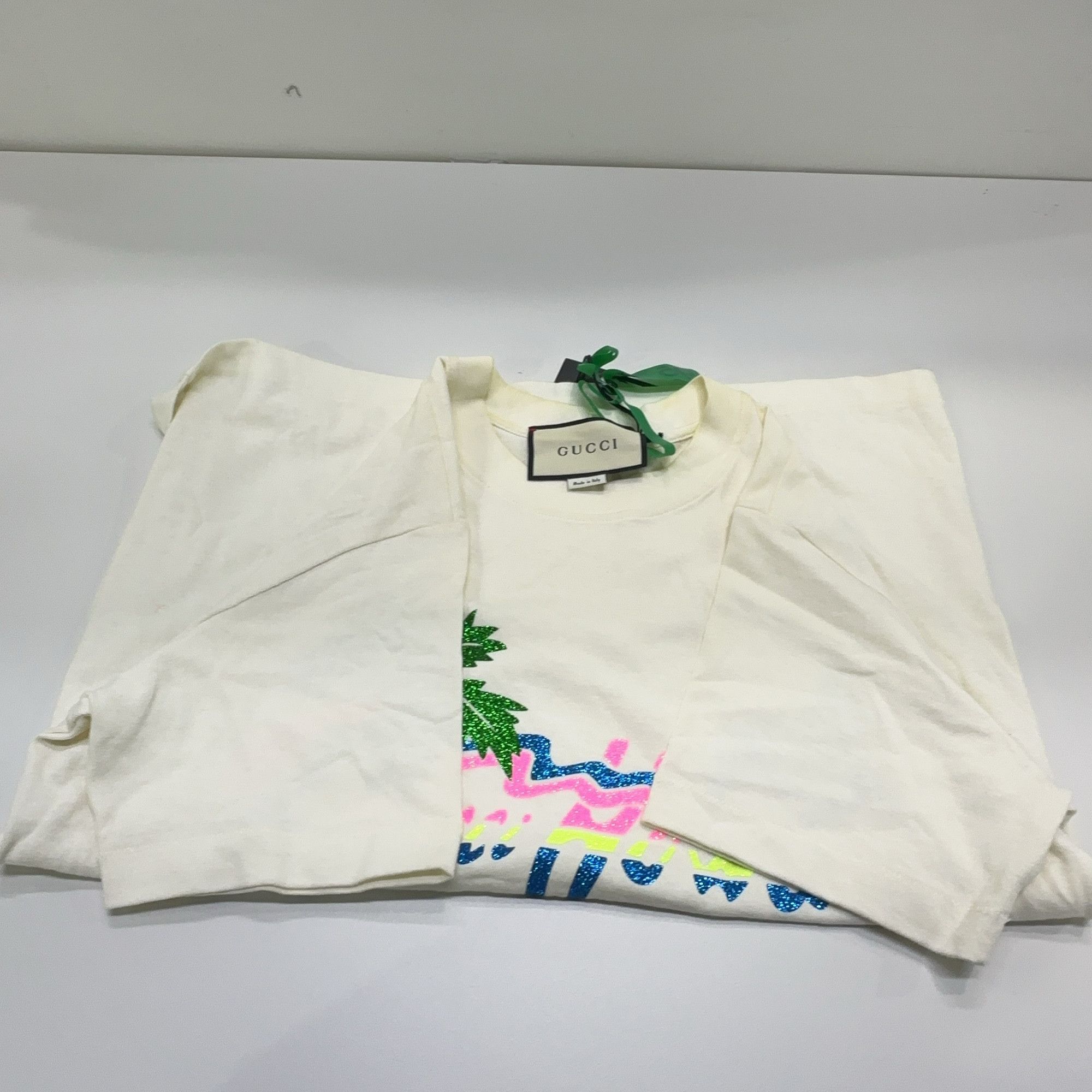 Gucci Gucci Palm Tree Print T-Shirt Size XS Size XS / US 0-2 / IT 36-38 - 8 Thumbnail