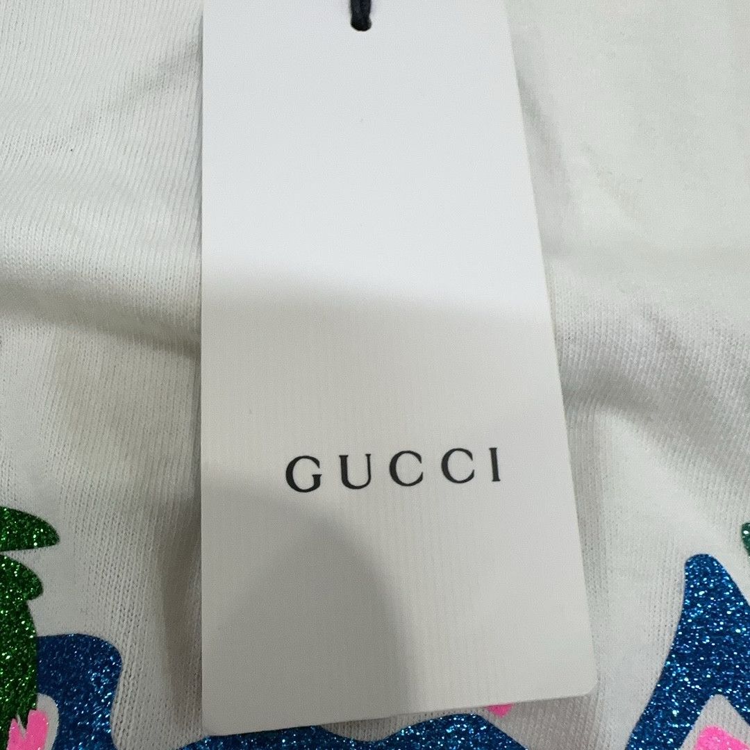 Gucci Gucci Palm Tree Print T-Shirt Size XS Size XS / US 0-2 / IT 36-38 - 4 Thumbnail