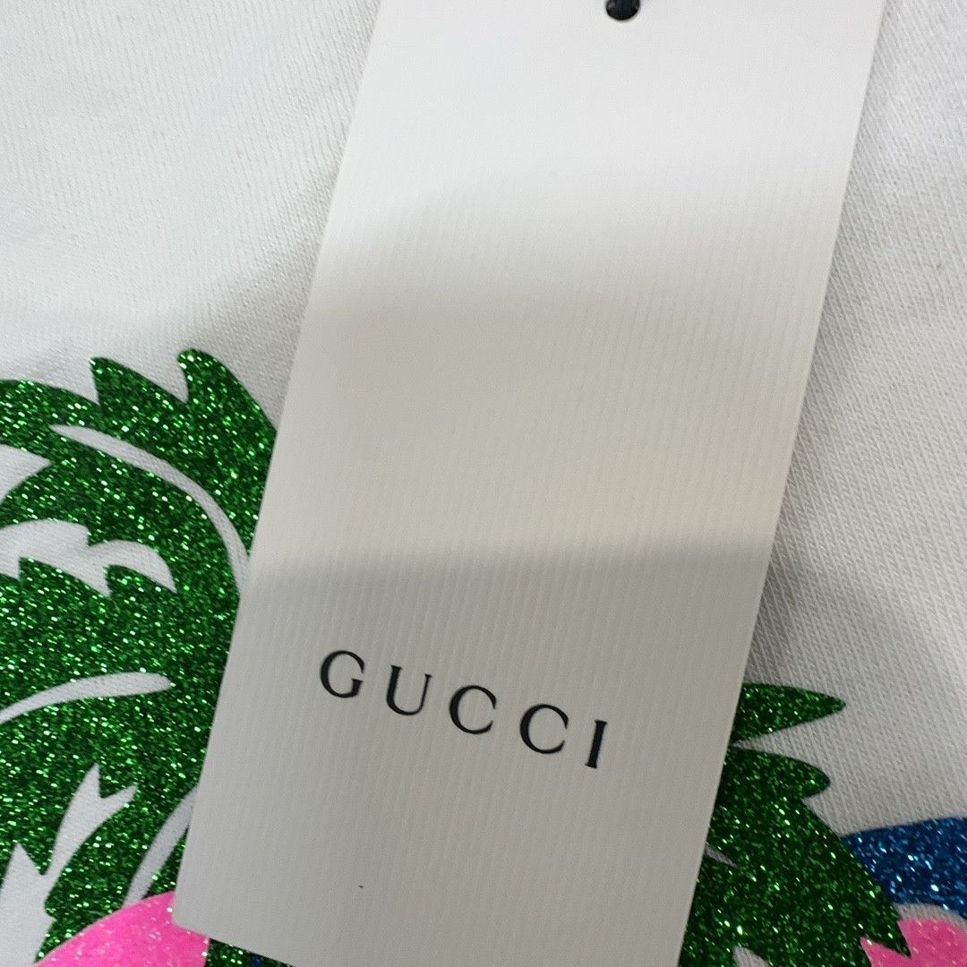 Gucci Gucci Hawaii Print T-Shirt XXS Size XXS / US 00 / IT 34 - 4 Thumbnail