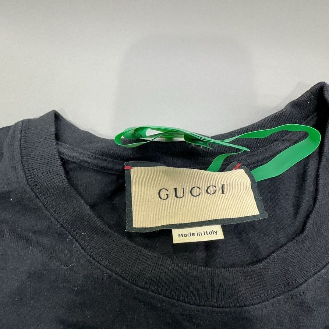 Gucci Gucci Logo Print Short Sleeve T-Shirt Size L Size US L / EU 52-54 / 3 - 3 Thumbnail