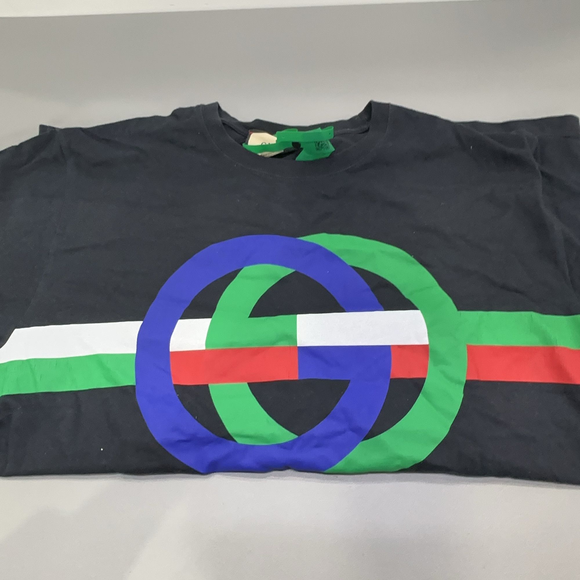 Gucci Gucci Logo Print Short Sleeve T-Shirt Size L Size US L / EU 52-54 / 3 - 6 Thumbnail