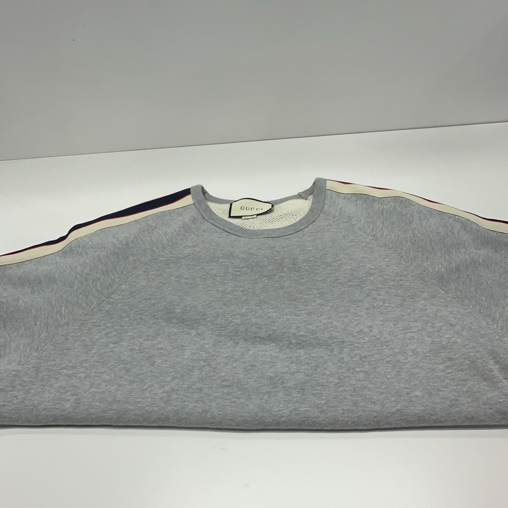 Gucci Gucci Logo Side Stripe Sweatshirt Size L Size US L / EU 52-54 / 3 - 7 Thumbnail