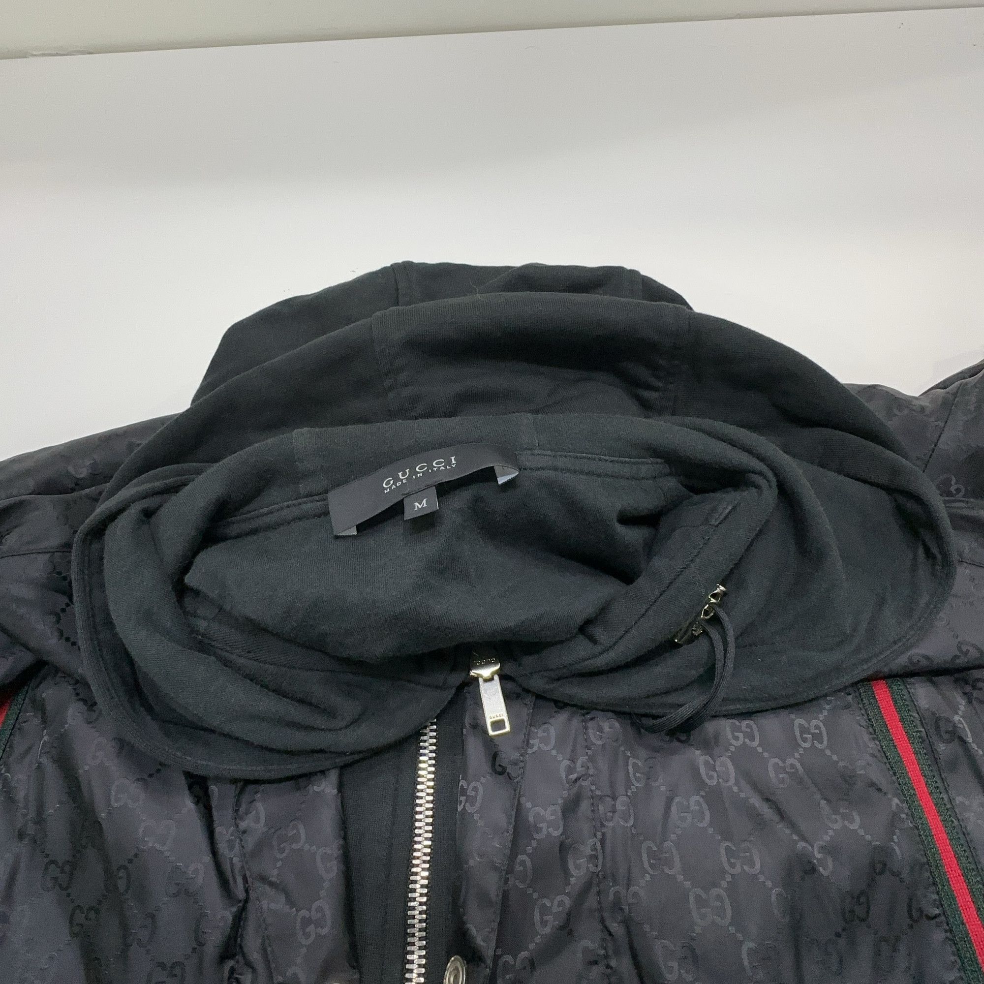 Gucci Gucci GG Monogram Hooded Jacket Size M Size US M / EU 48-50 / 2 - 17 Thumbnail