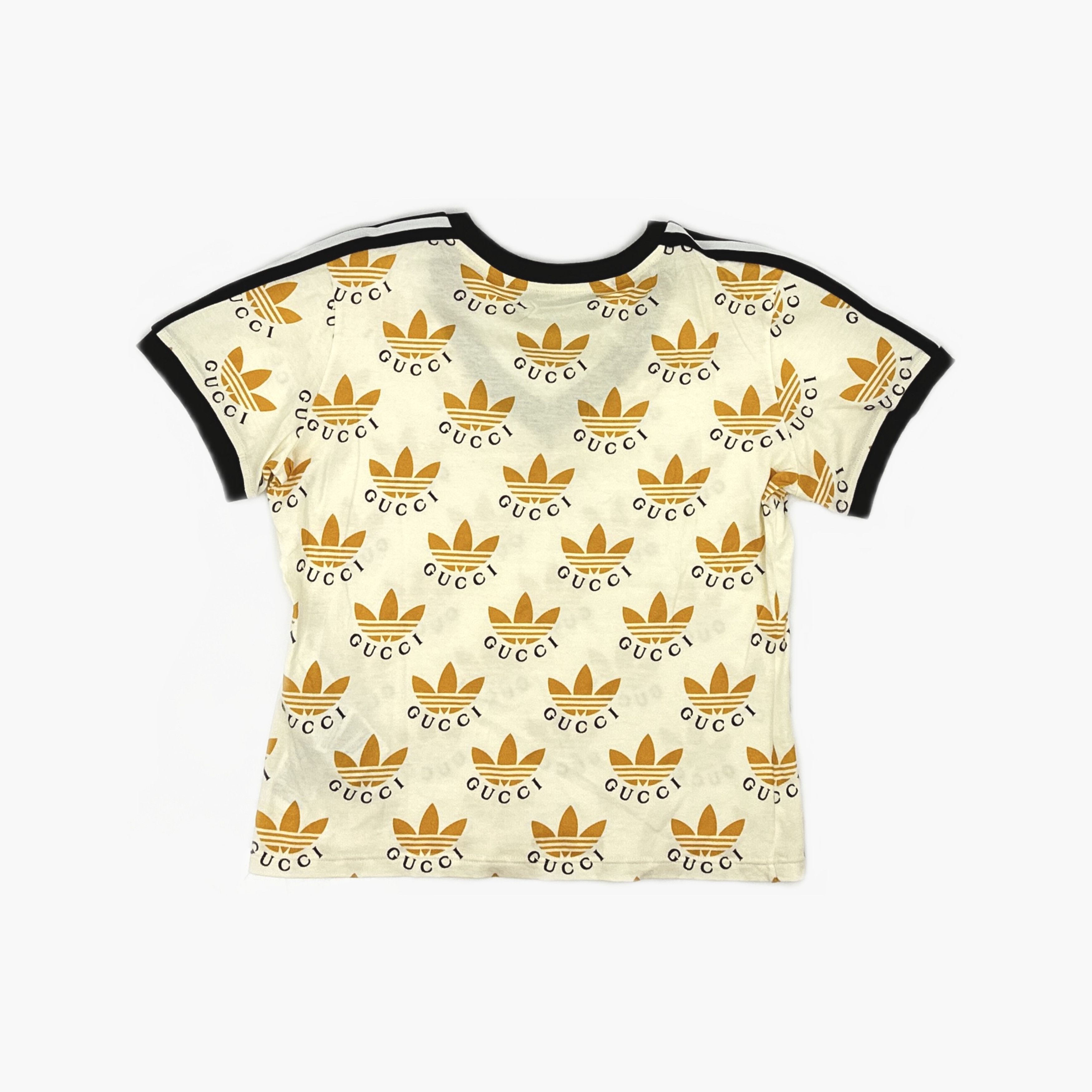 Gucci Gucci x Adidas Logo T-Shirt Size S Size US S / EU 44-46 / 1 - 2 Thumbnail