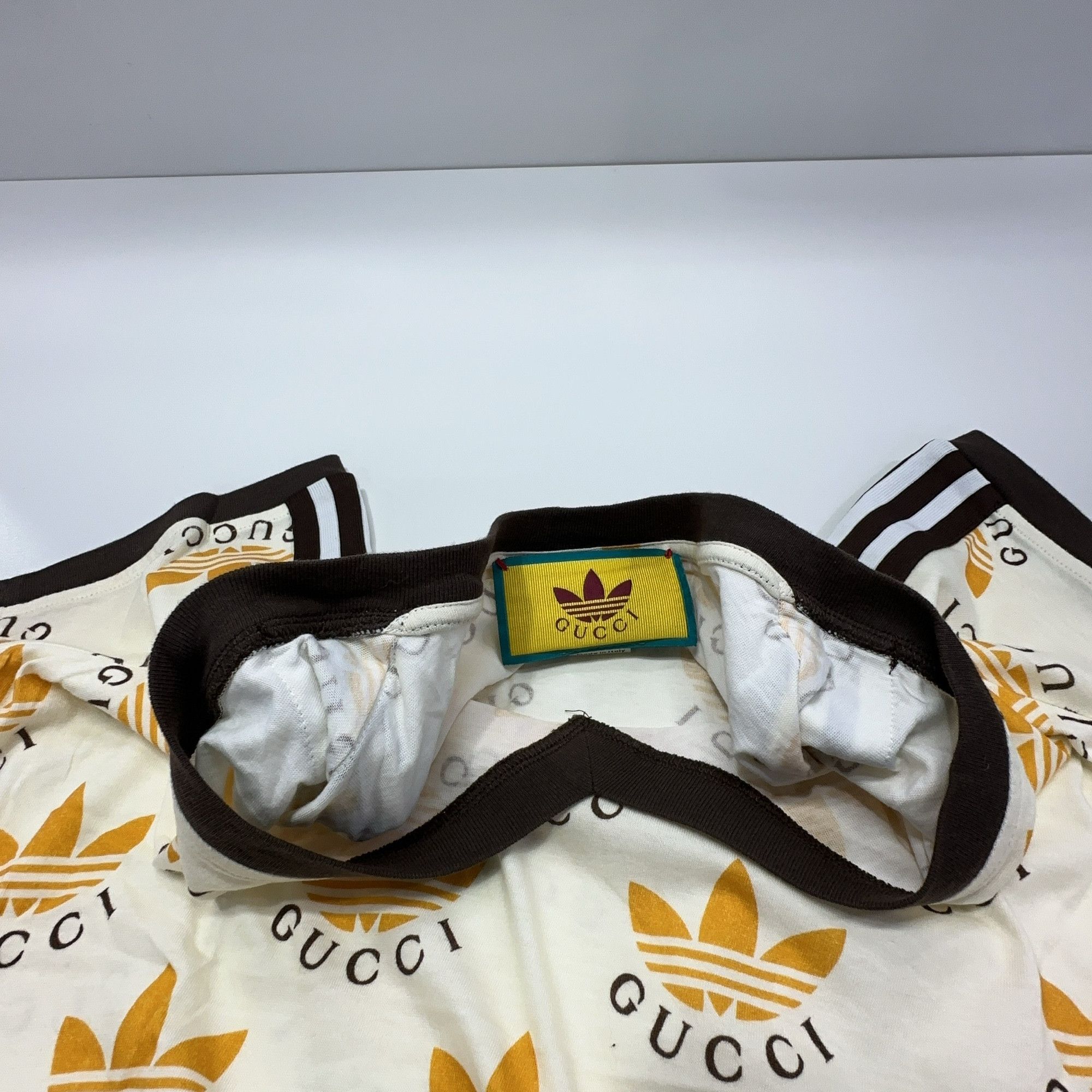Gucci Gucci x Adidas Logo T-Shirt Size S Size US S / EU 44-46 / 1 - 7 Thumbnail