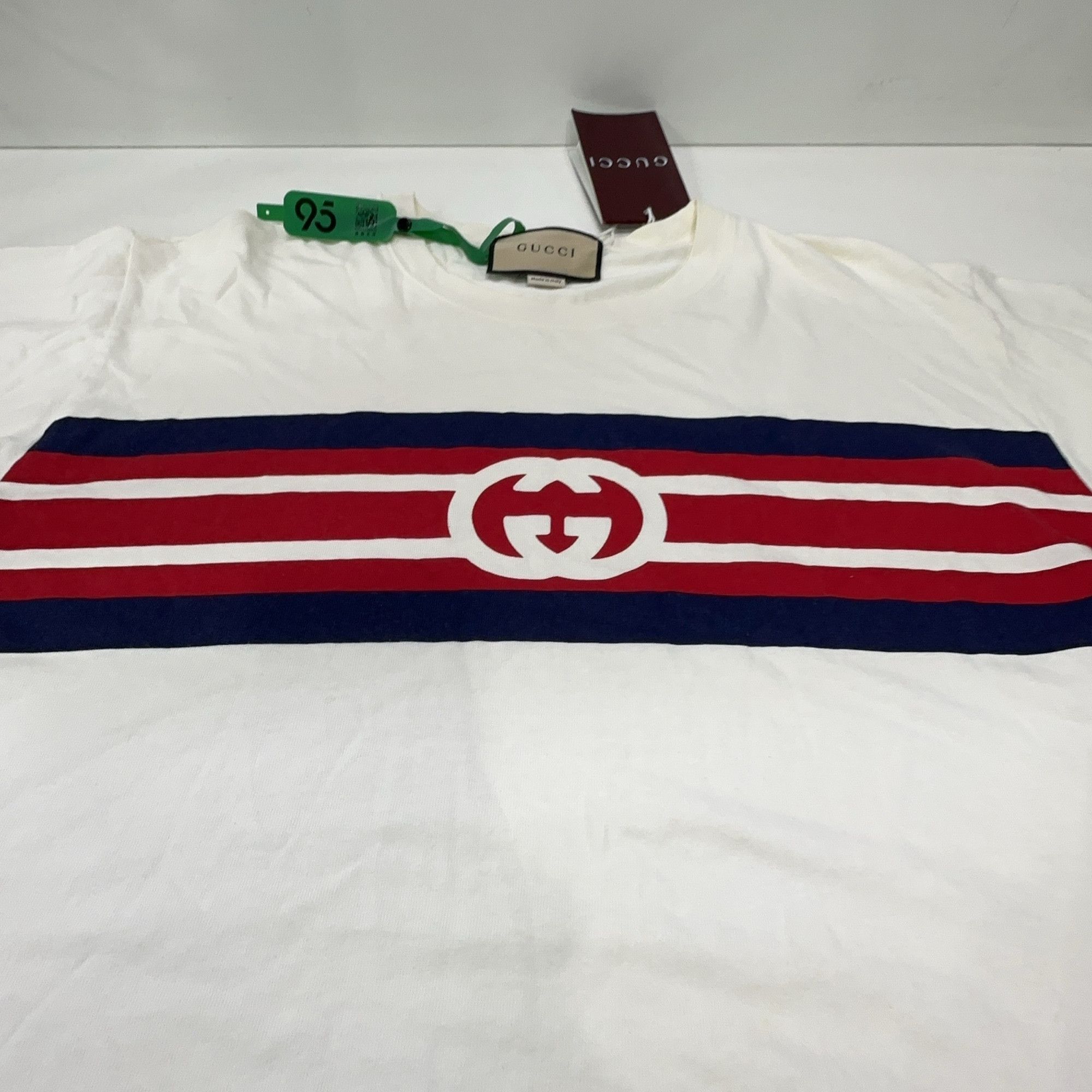 Gucci Gucci Interlocking G Stripe T-Shirt Size S Size US S / EU 44-46 / 1 - 7 Thumbnail