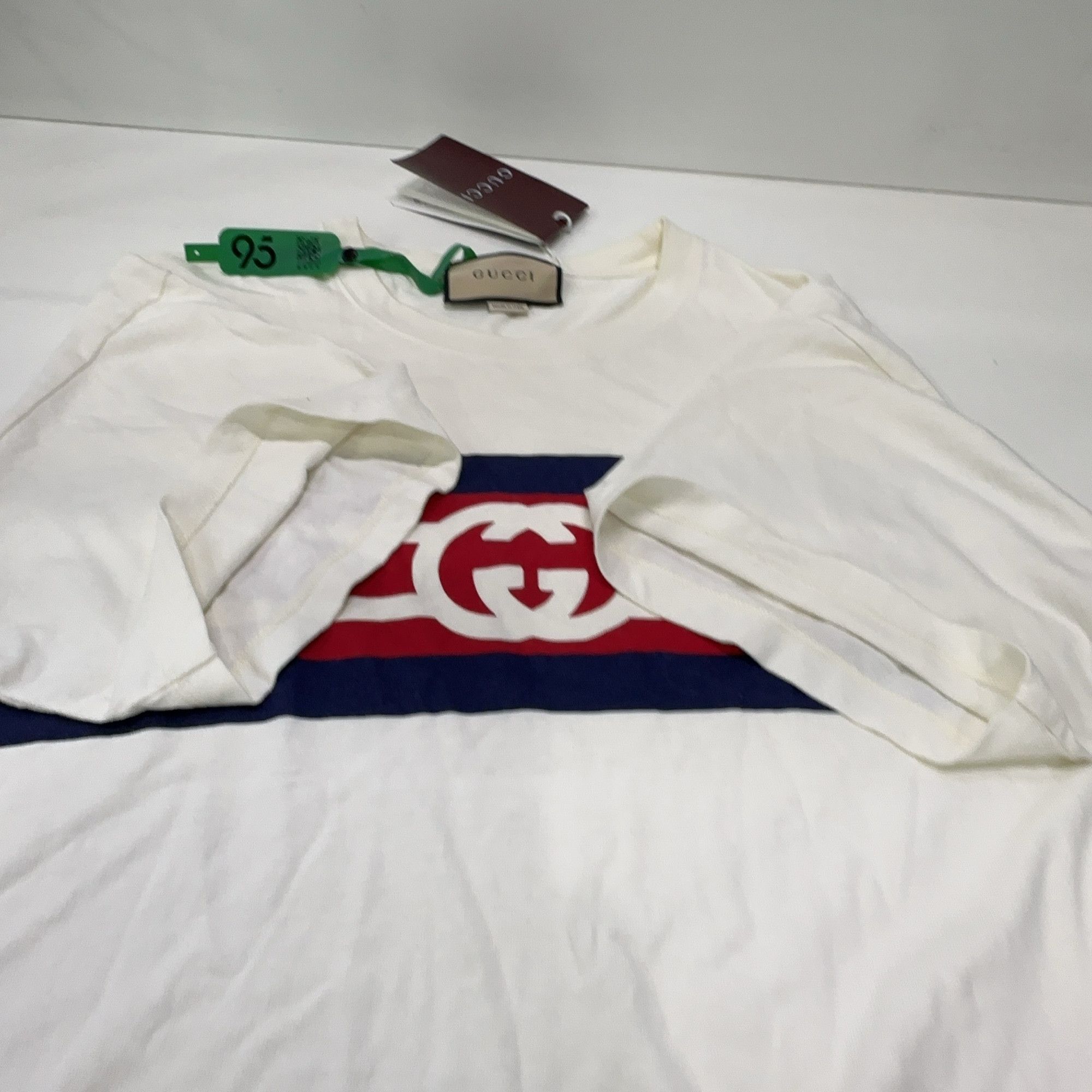 Gucci Gucci Interlocking G Stripe T-Shirt Size S Size US S / EU 44-46 / 1 - 10 Thumbnail