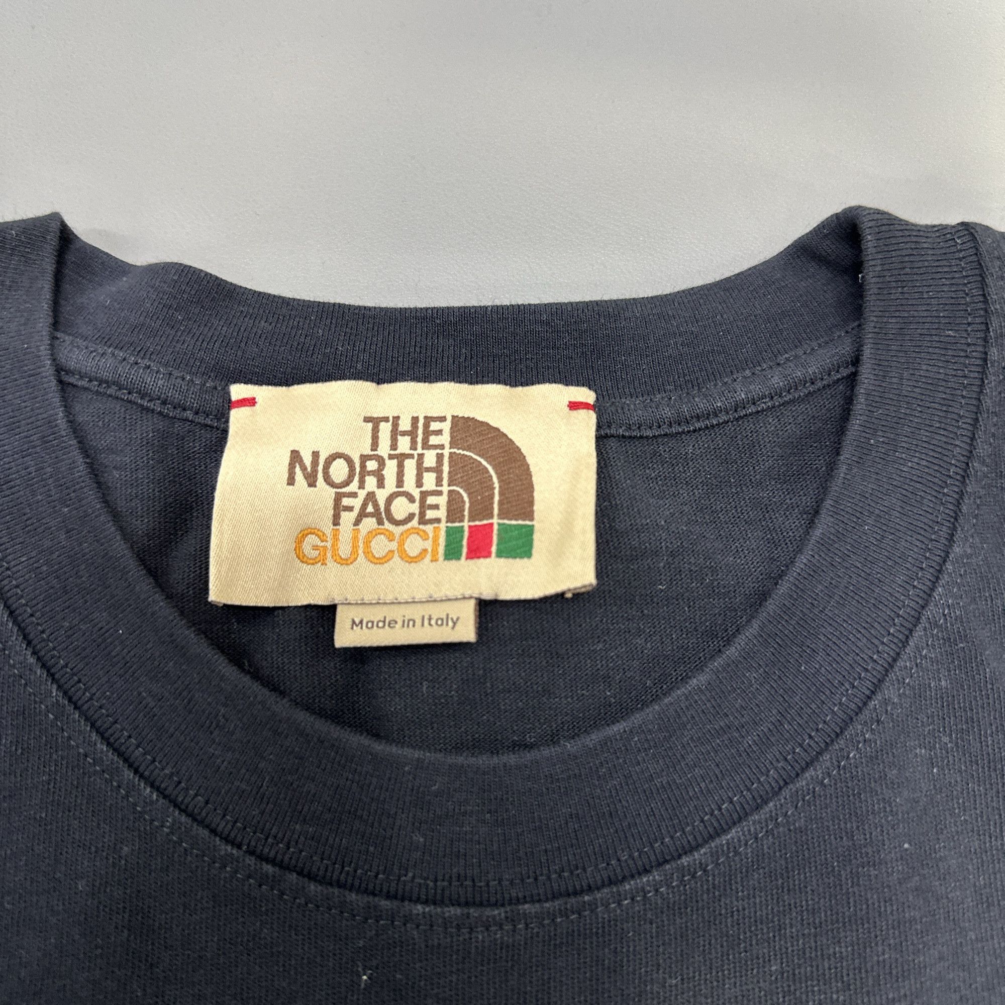Gucci Gucci x The North Face Logo T-Shirt Size S Size US S / EU 44-46 / 1 - 3 Thumbnail