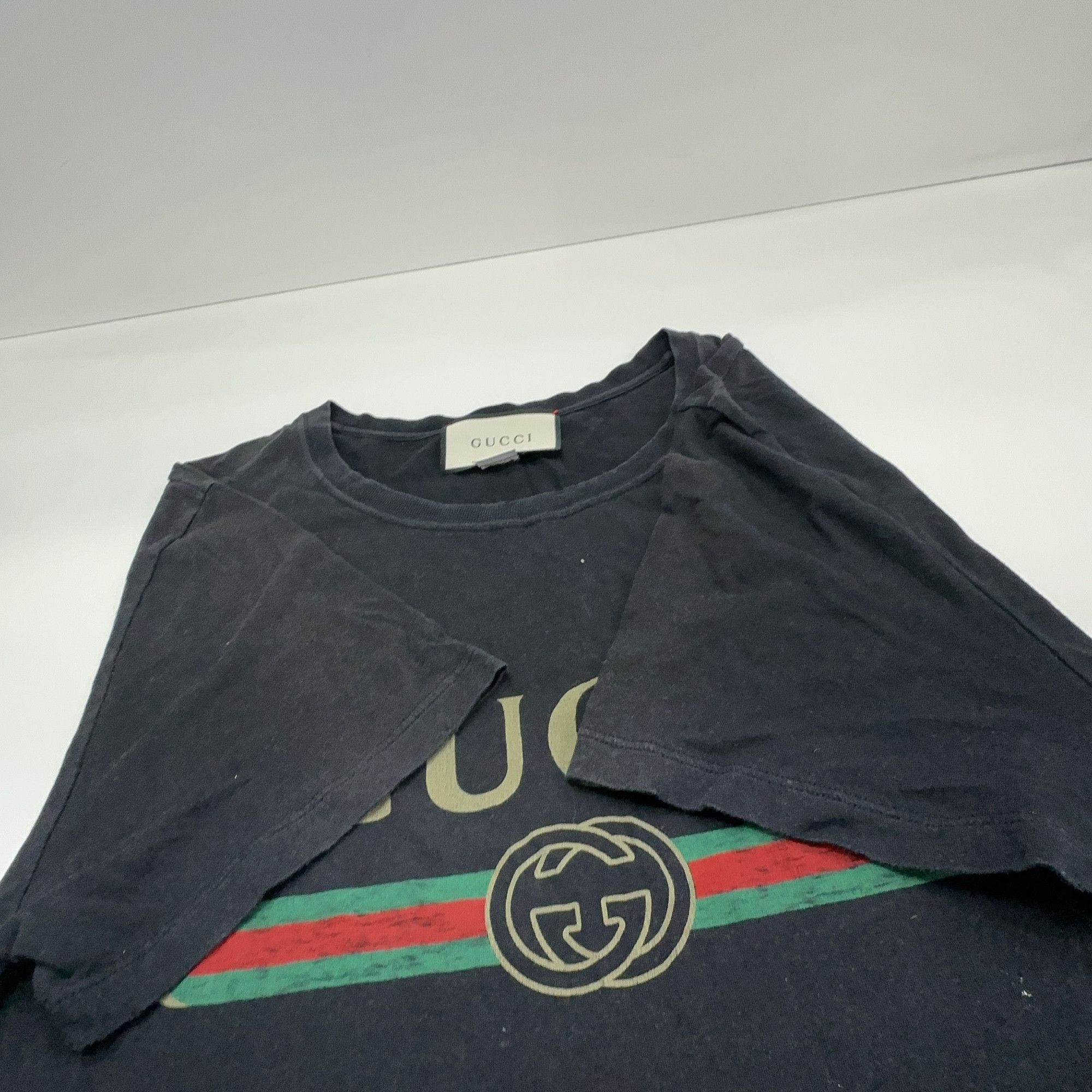 Gucci Gucci Logo Print T-Shirt Size S Size US S / EU 44-46 / 1 - 12 Thumbnail