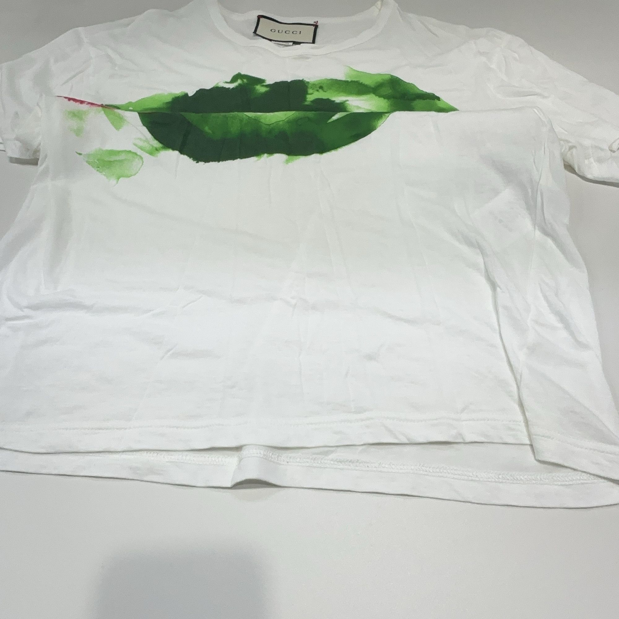 Gucci Gucci Watercolor Logo T-Shirt Size M Size US M / EU 48-50 / 2 - 8 Thumbnail